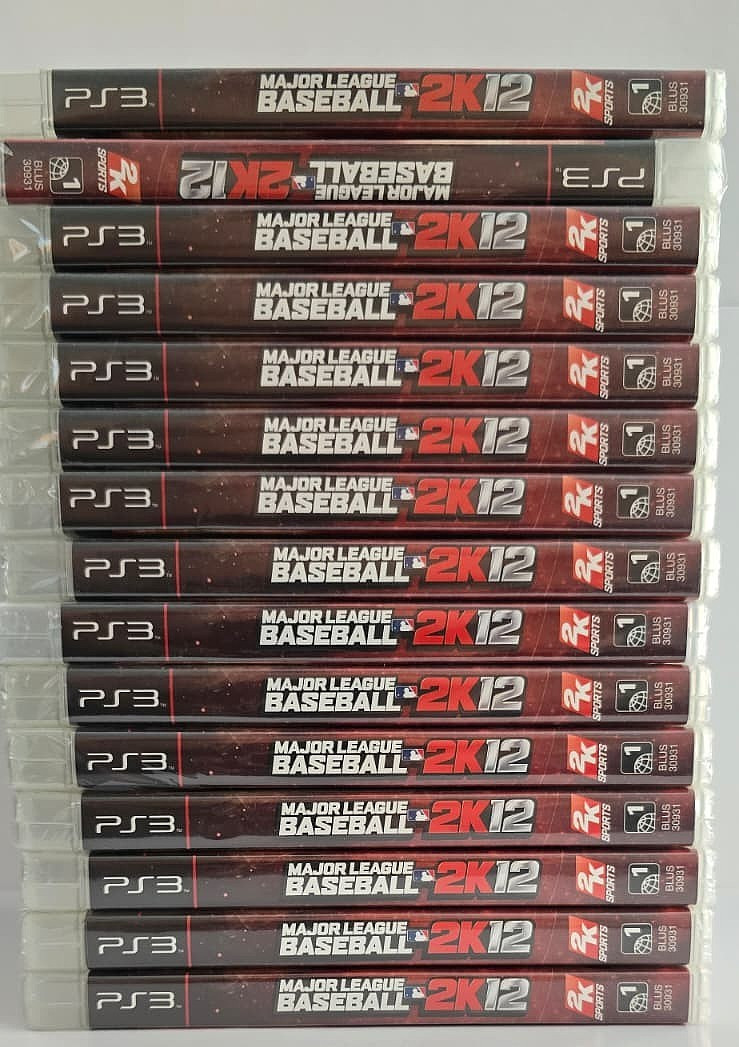Major League Baseball 2K12 30931 (Sony PlayStation 3, 2012) PS3 Factory Sealed
