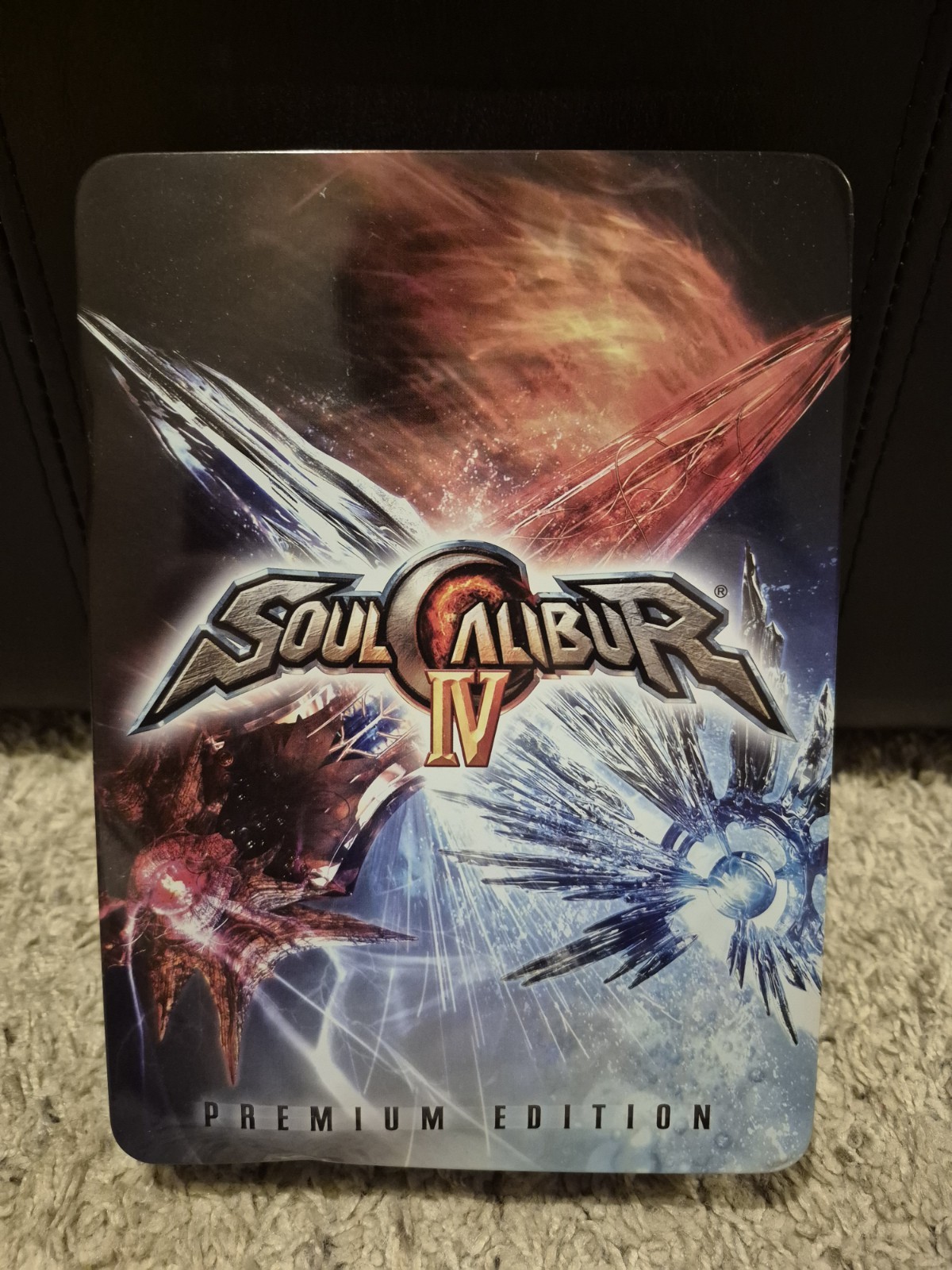 Soul Calibur IV (4) Premium Edition. Shirt Still Sealed!. (Xbox 360)
