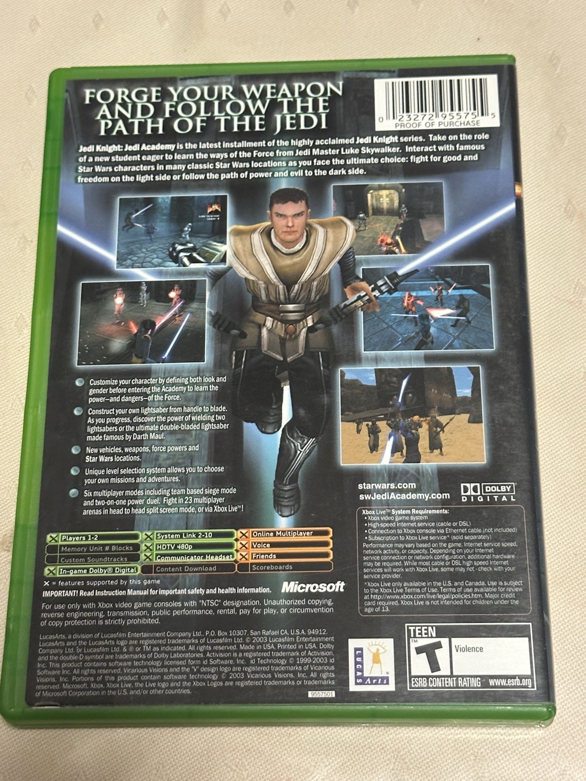 Microsoft Xbox Game Bundle – Assorted Games – Dark Cloud Jade Empire True Crime