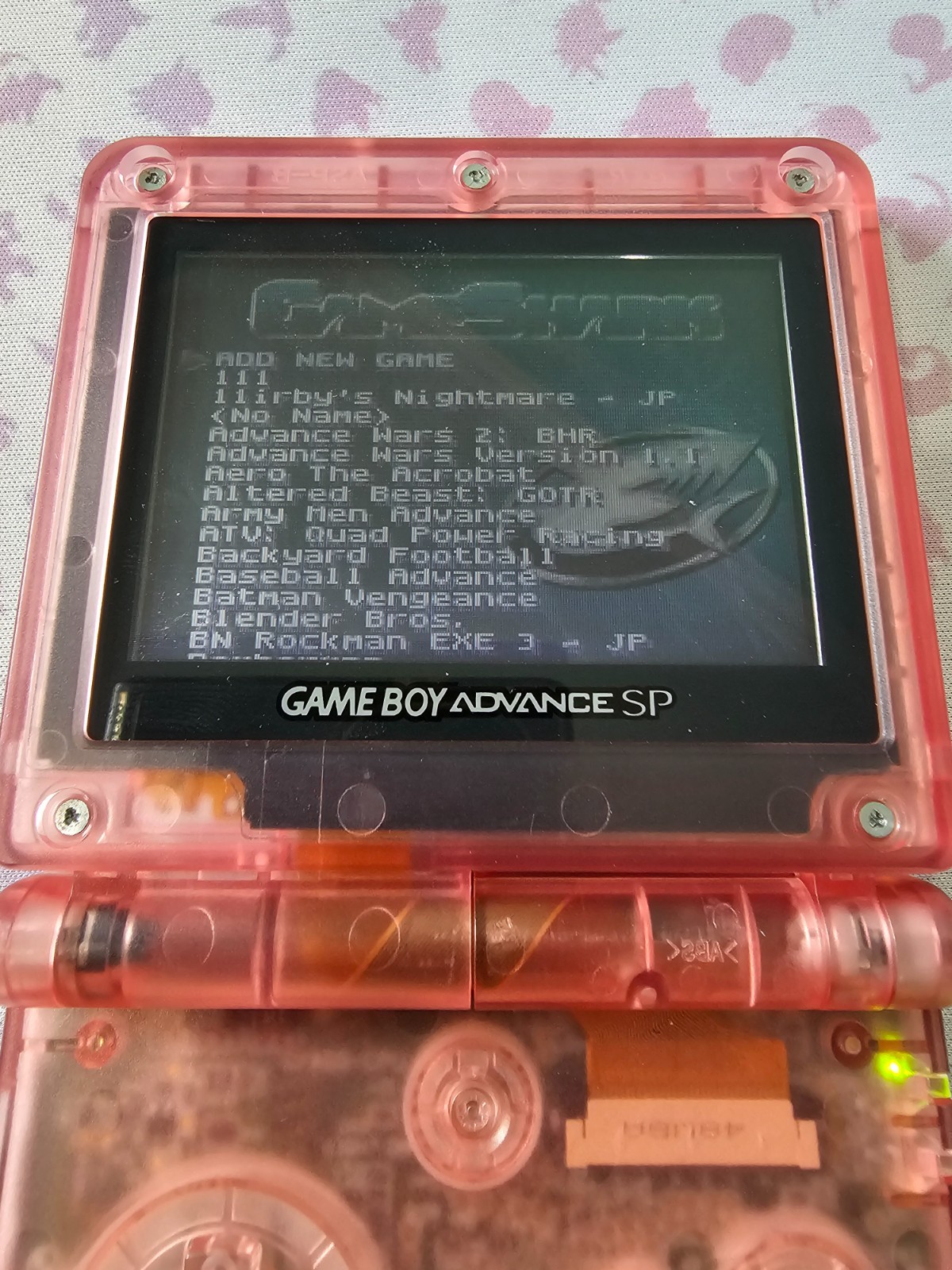 GameShark SP for Game Boy Advance Mad Catz 2003