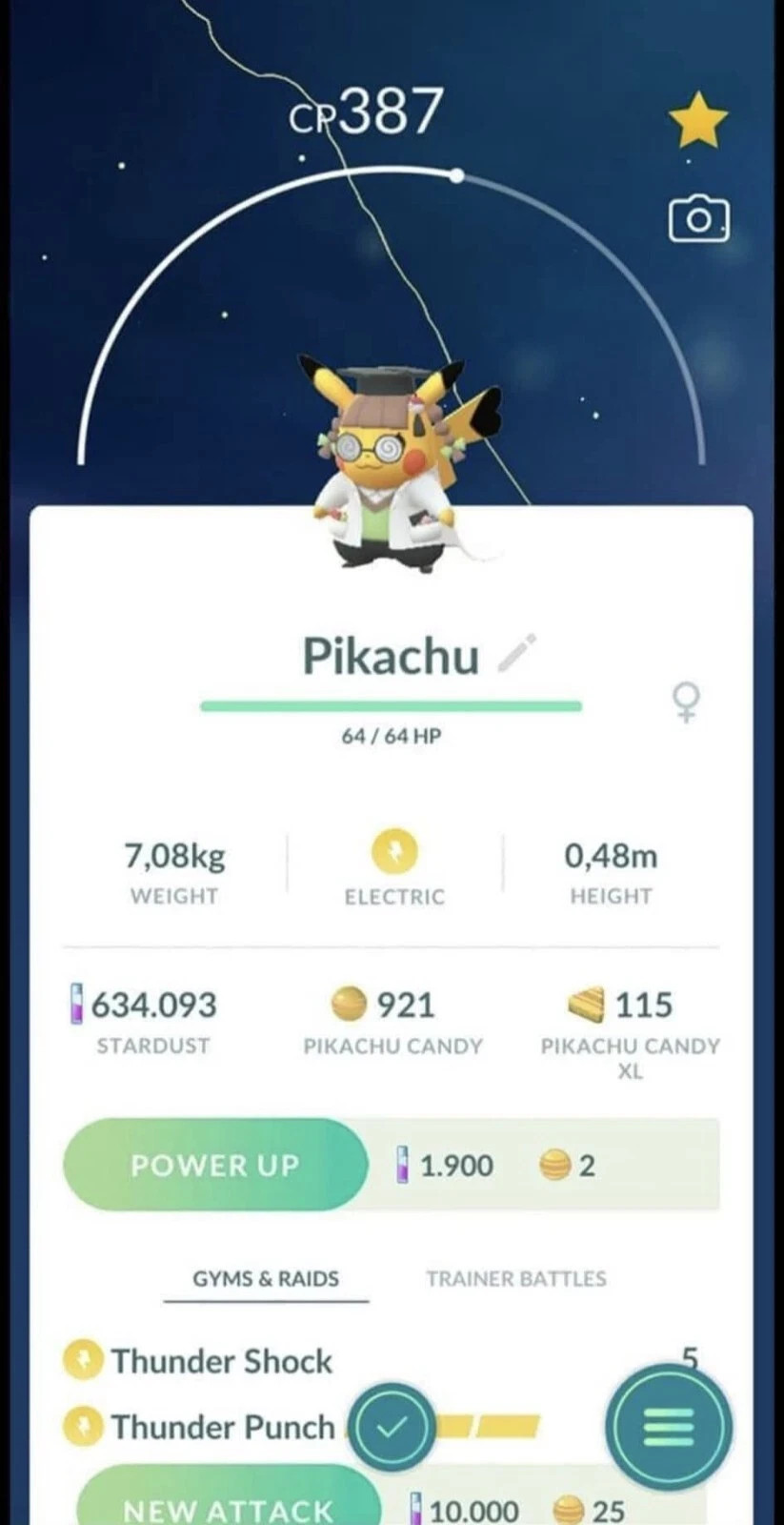 Pokemon G0 – Pikachu Ph.D – Read Description