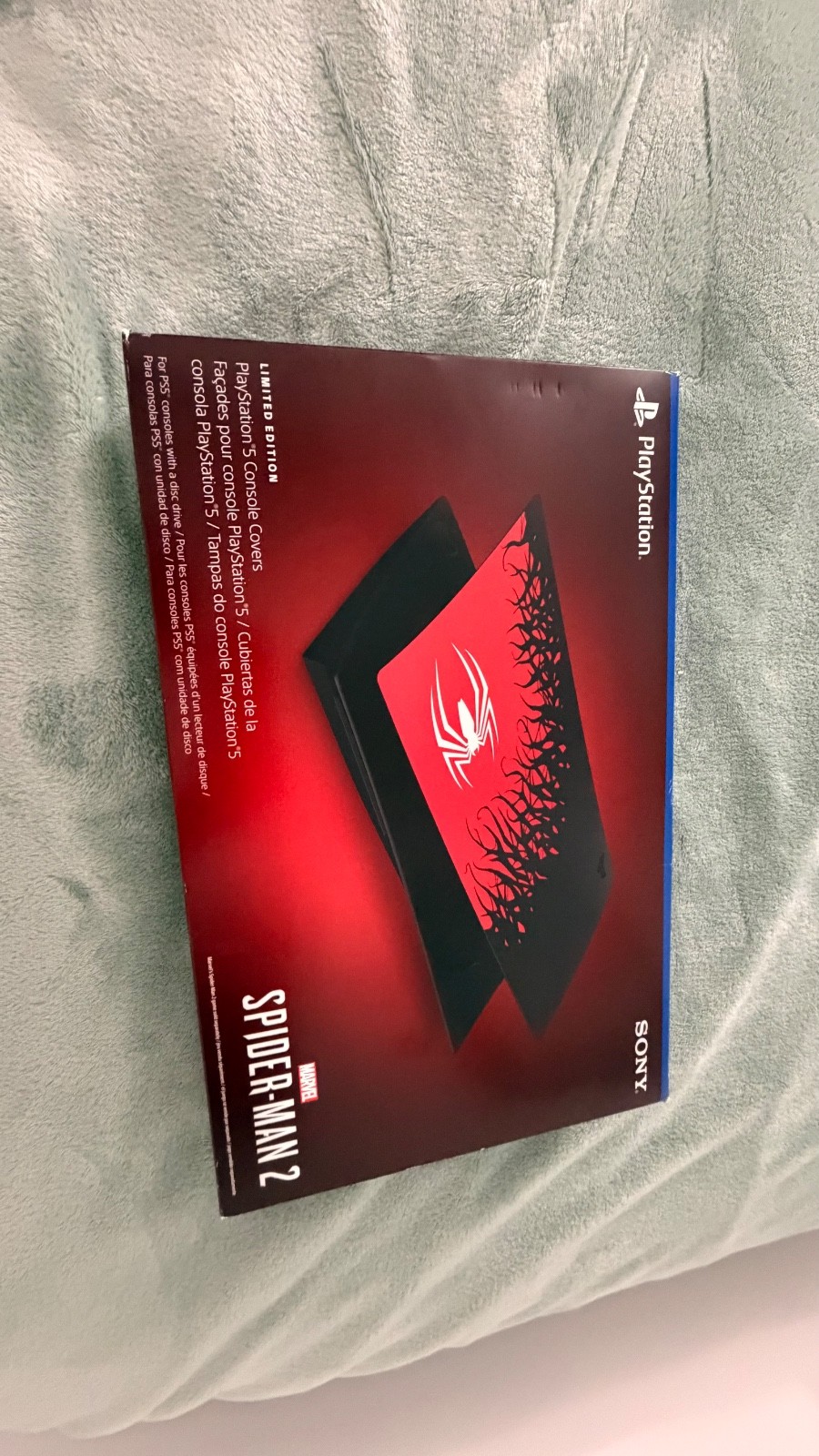⁠ORIGINAL PlayStation 5 Spider-Man 2 Disc Faceplates *COVERS ONLY*