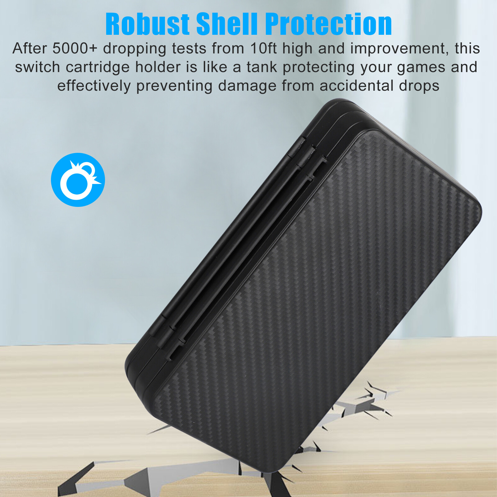 72xGame Card Case Holder Box Storage Travel Carry Cover for Nintendo Switch/Lite