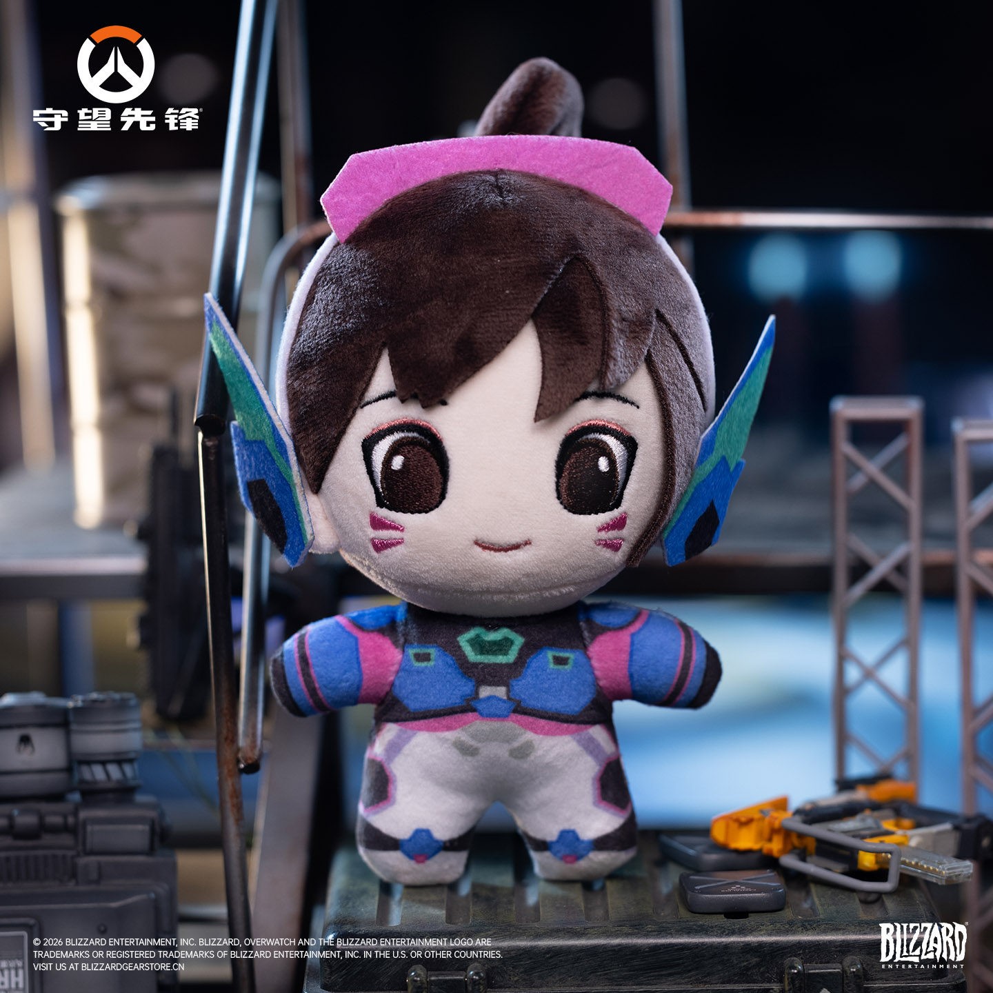 Official Licensed Blizzard Overwatch 10th Anniversary Plush Charm