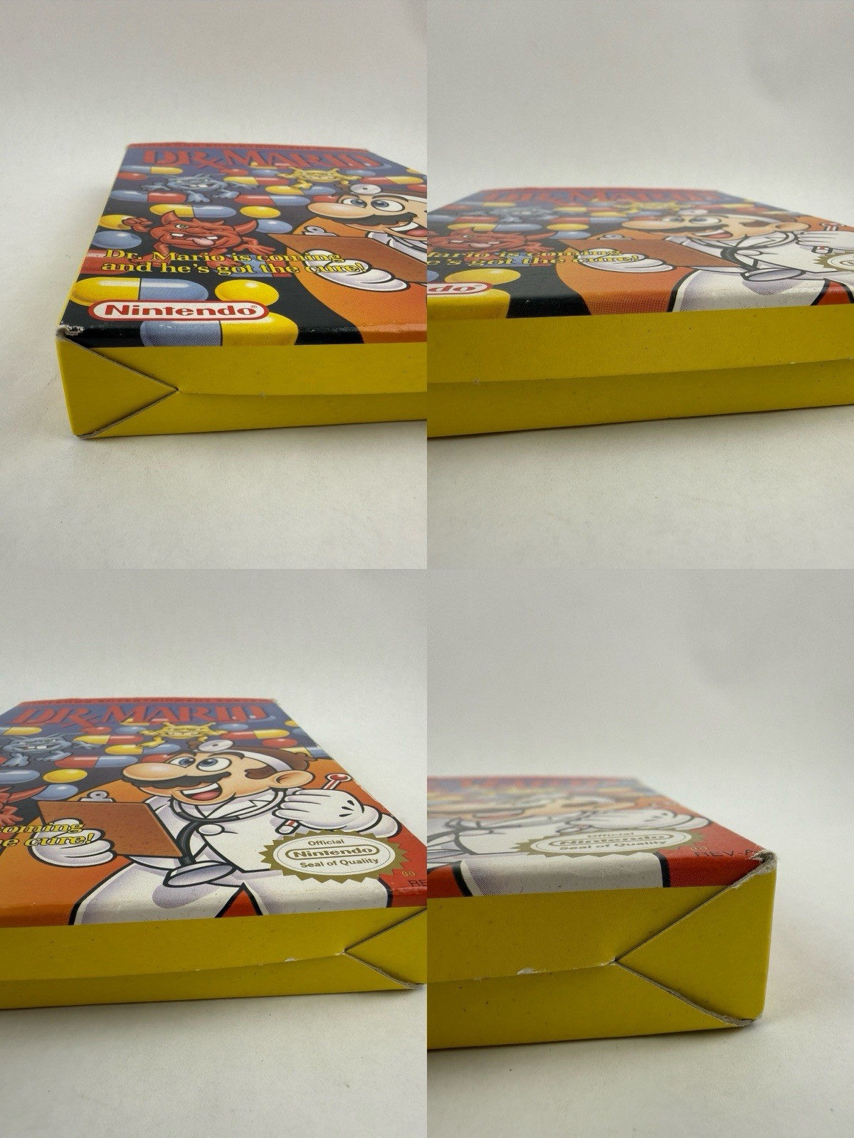 Dr. Mario (Nintendo NES, 1990) CIB, Complete in Box W/ Manual Tested & Working