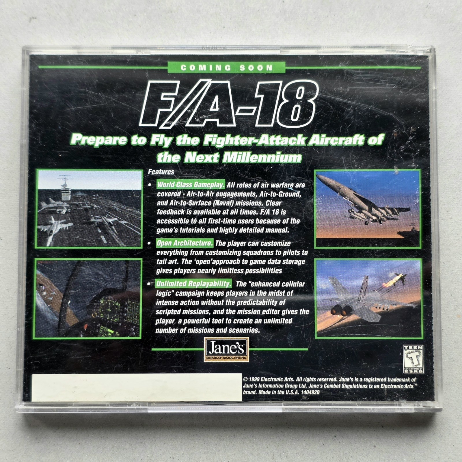 Jane’s USAF: United States Air Force (PC, 1999) Flight Simulation