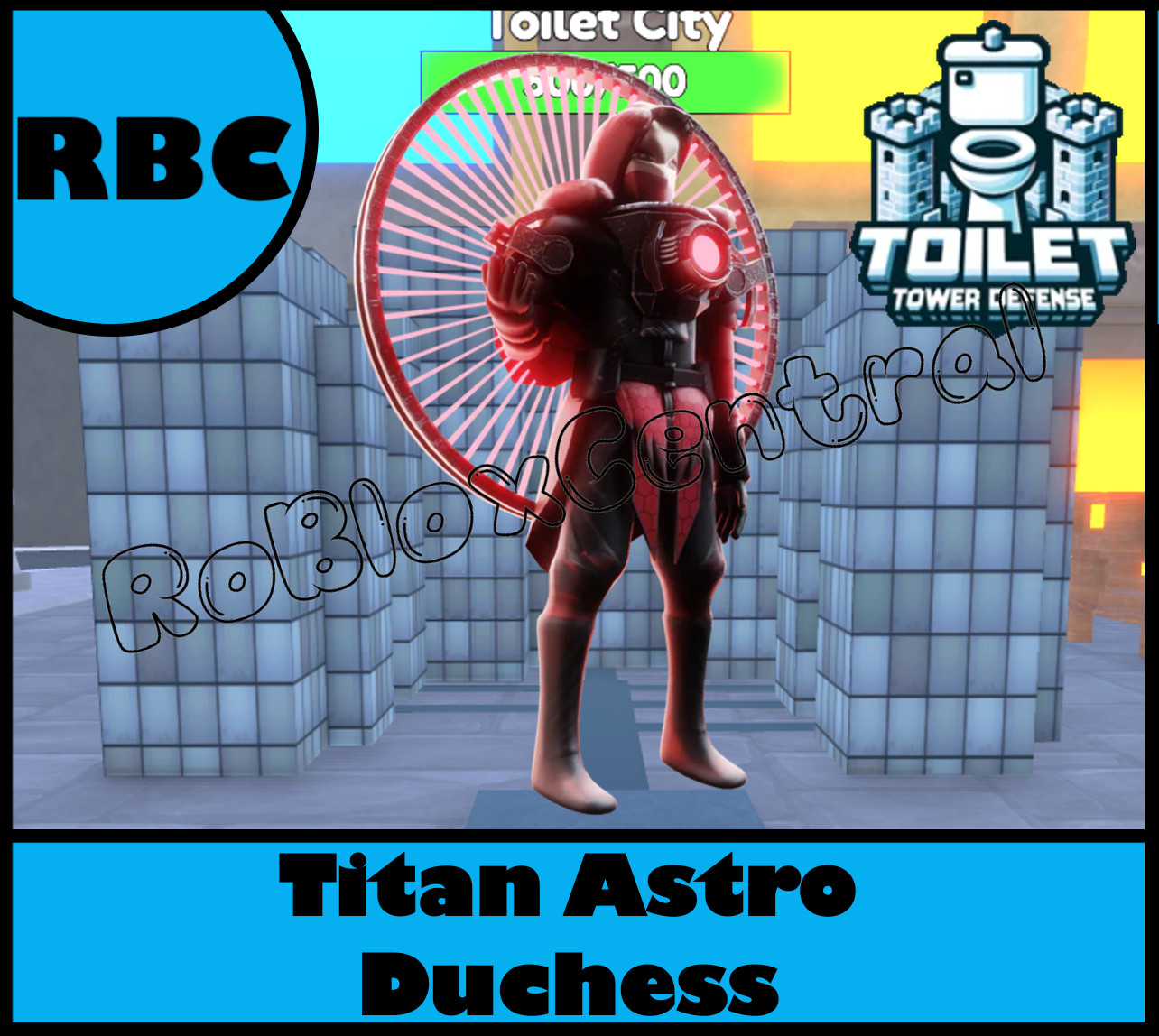 TITAN ASTRO DUCHESS – CHEAP TOILET TOWER DEFENSE – TTD UNIT