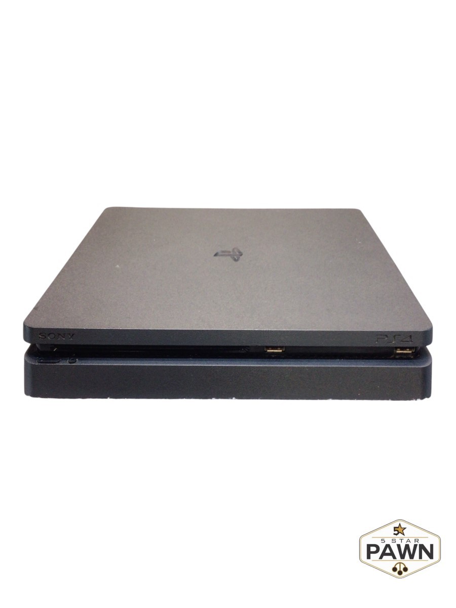 Sony PlayStation 4 Slim 500GB Gaming Console with Controller – Black (FVS037321)