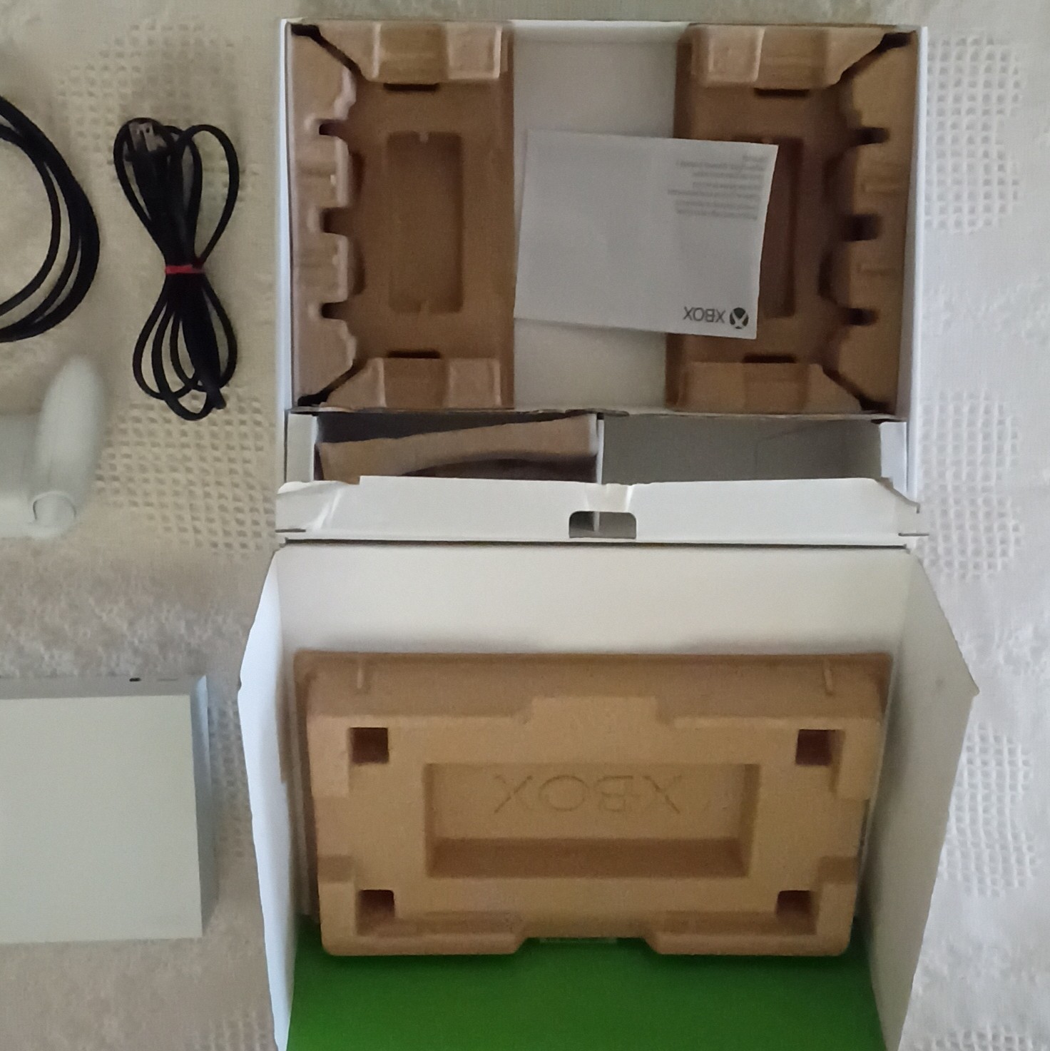 Microsoft Xbox Series S 512GB White Console w/ Wireless Controller, Cables, Box