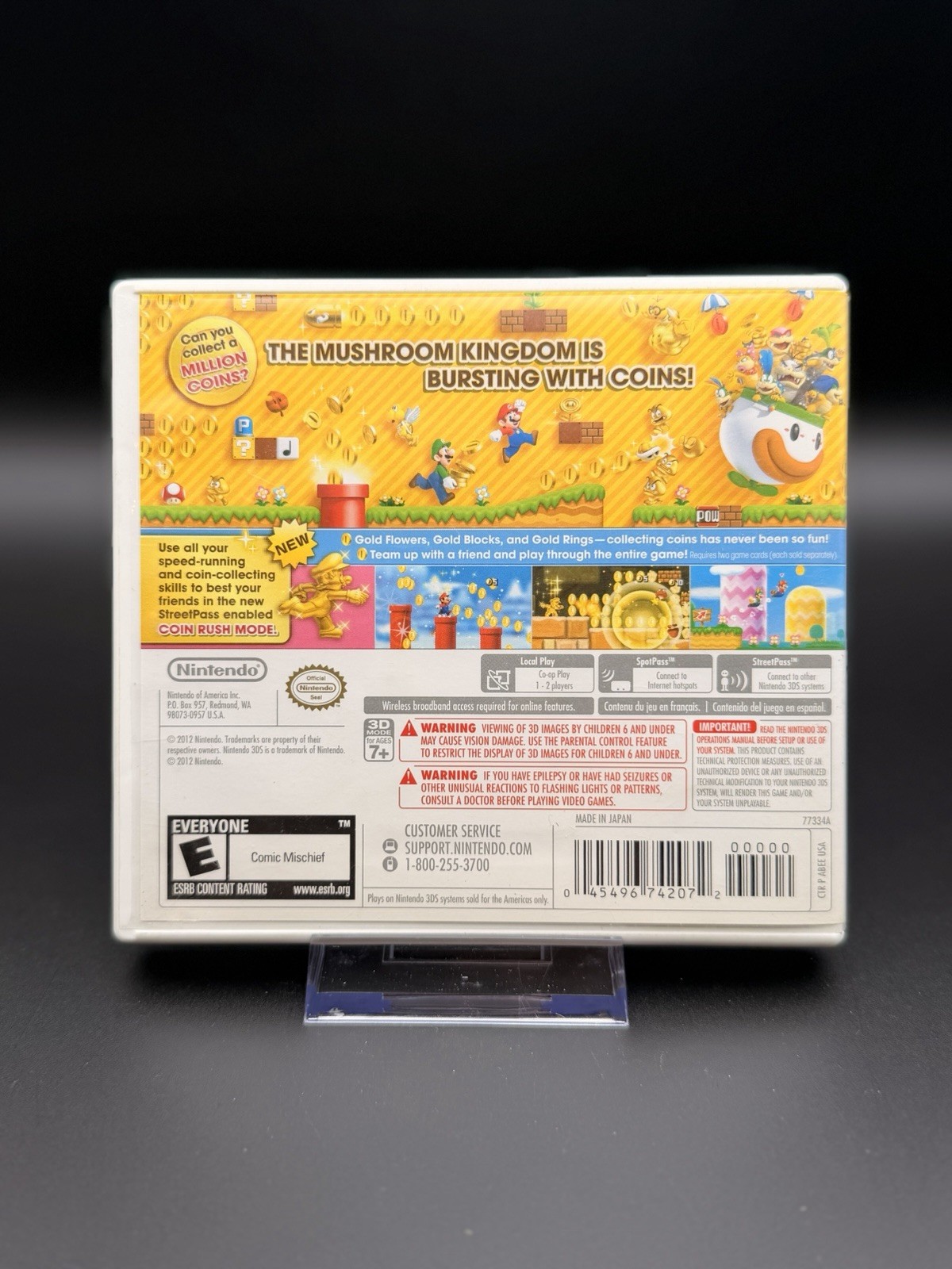 New Super Mario Bros. 2 (Nintendo 3DS) CIB Complete Tested & Working
