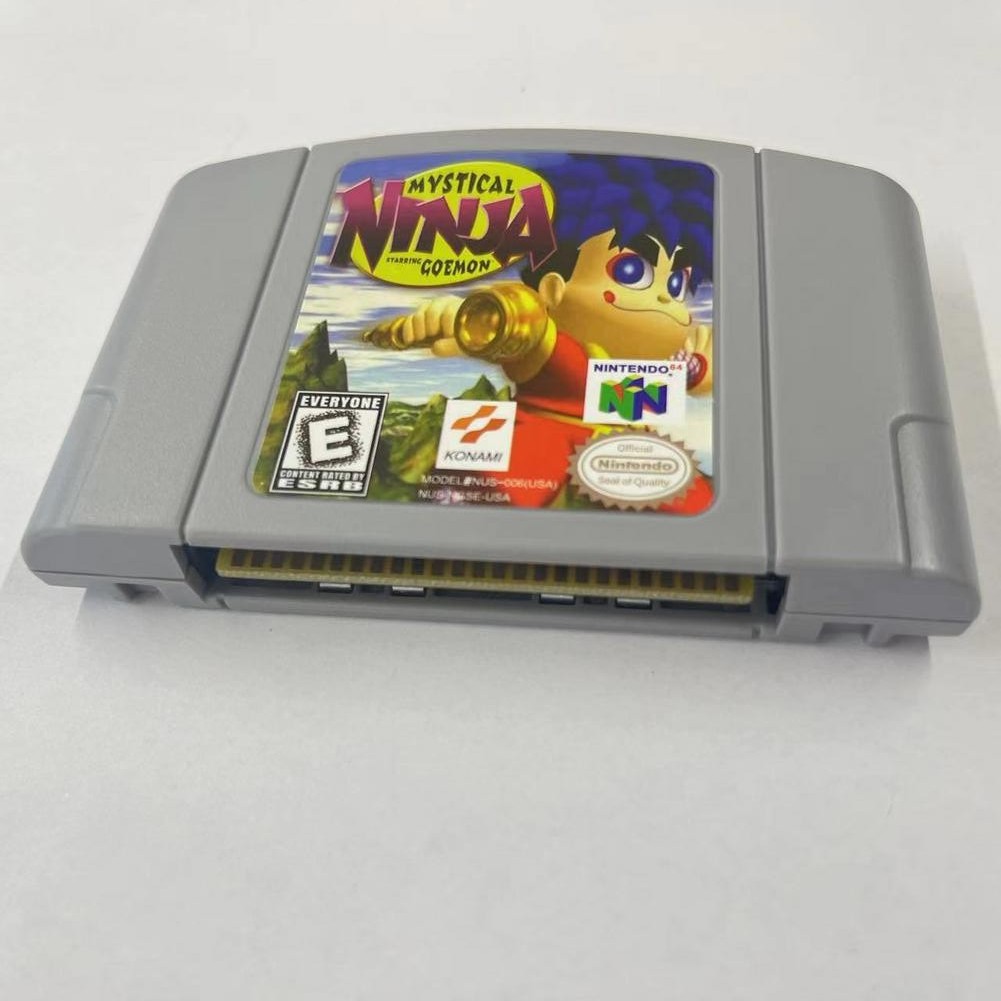 Mystical Ninja Starring Goemon – Nintendo 64 (N64) Highly collectible