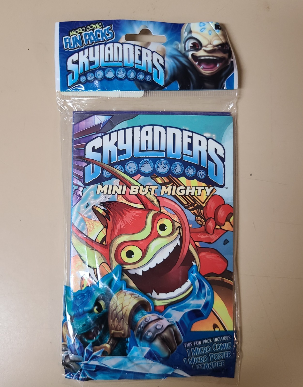 SKYLANDERS 6 Packs: QUBI, Dog Tag, Imaginite Chest, Comic, Battlecast, Cards LOT