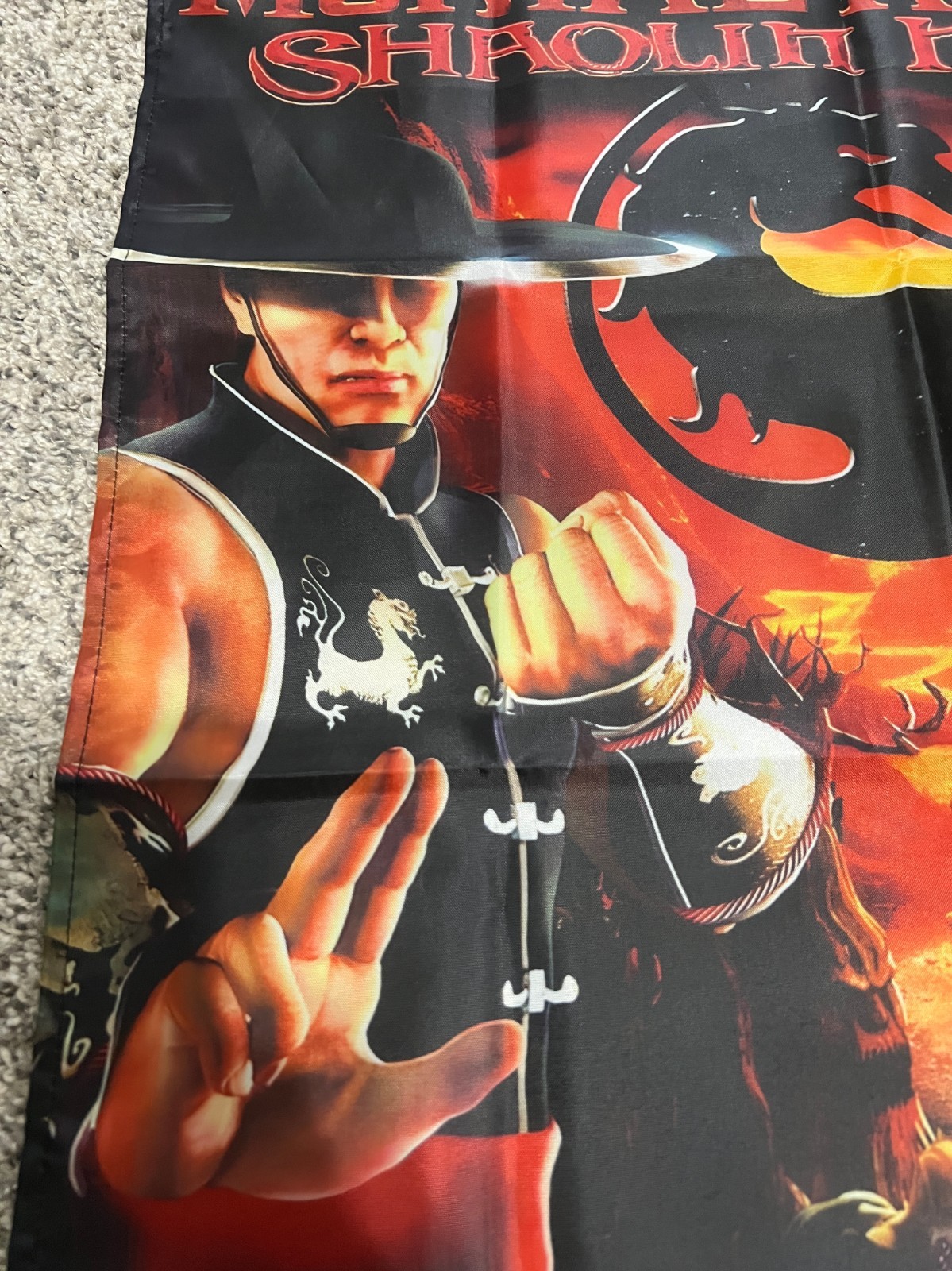 Mortal Kombat Shaolin Monks Custom Wall Flag Banner Tapestry 2 x 3 Ft, PS2