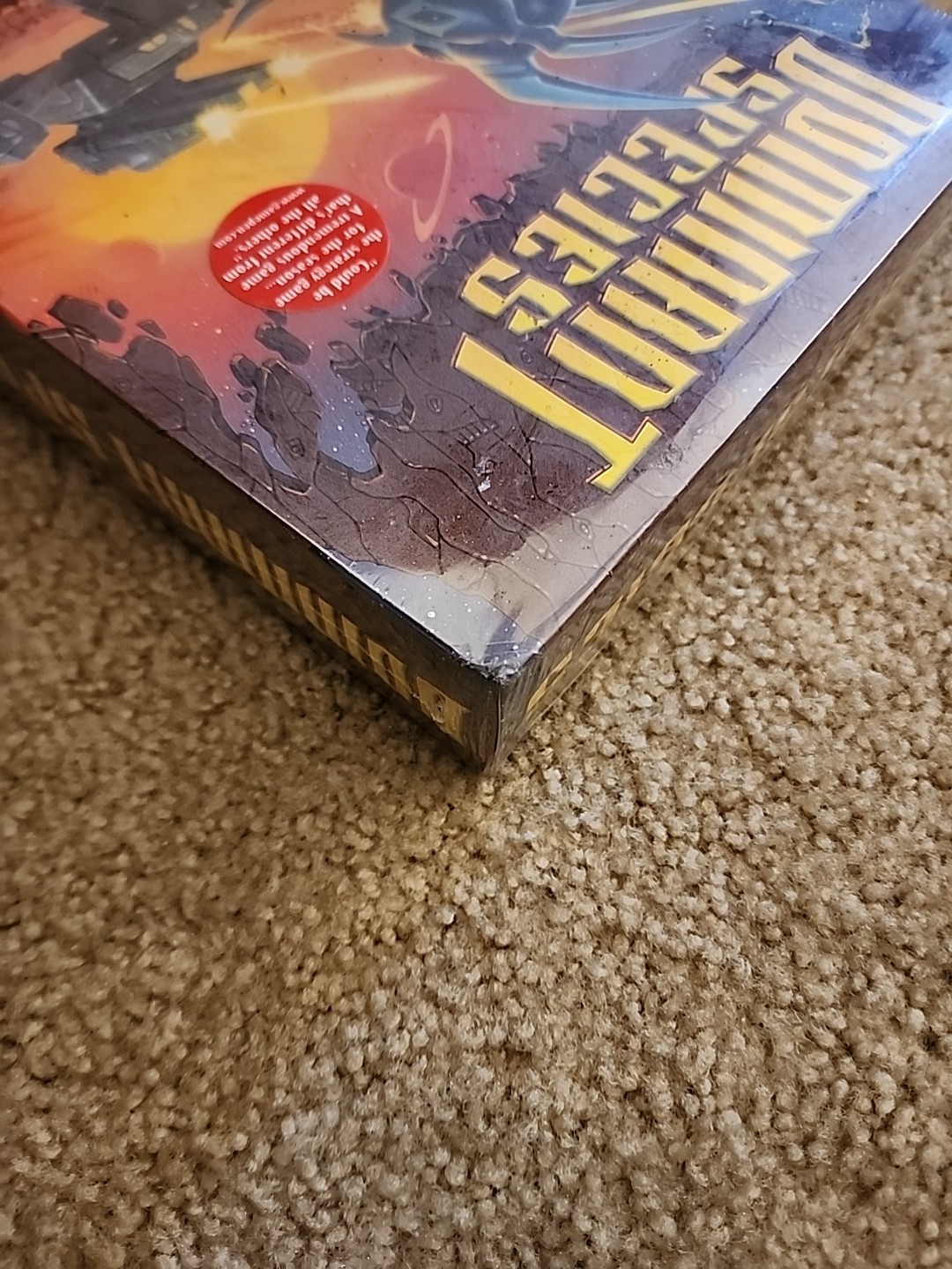 BRAND NEW SEALED BIG BOX DOMINANT SPECIES 1998 PC COMPUTER Game RARE W/ Poster