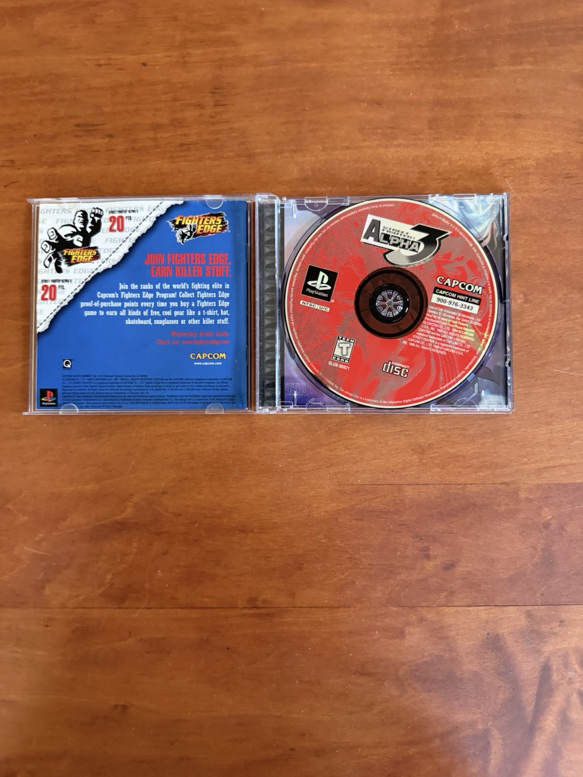 Street Fighter Alpha 3 (PlayStation 1 PS1) Excellent CIB Complete & Tested