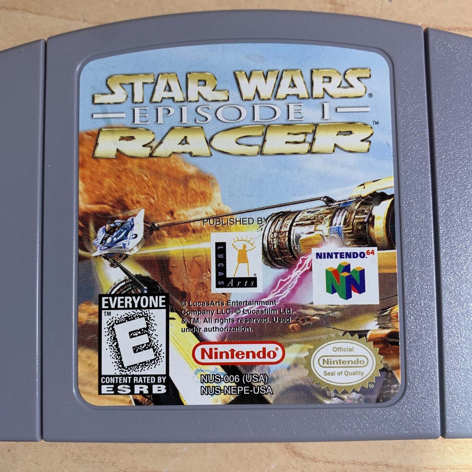 Nintendo N64 Lot Star Wars Shadows of the Empire Episode 1 Racer Rogue Squadron