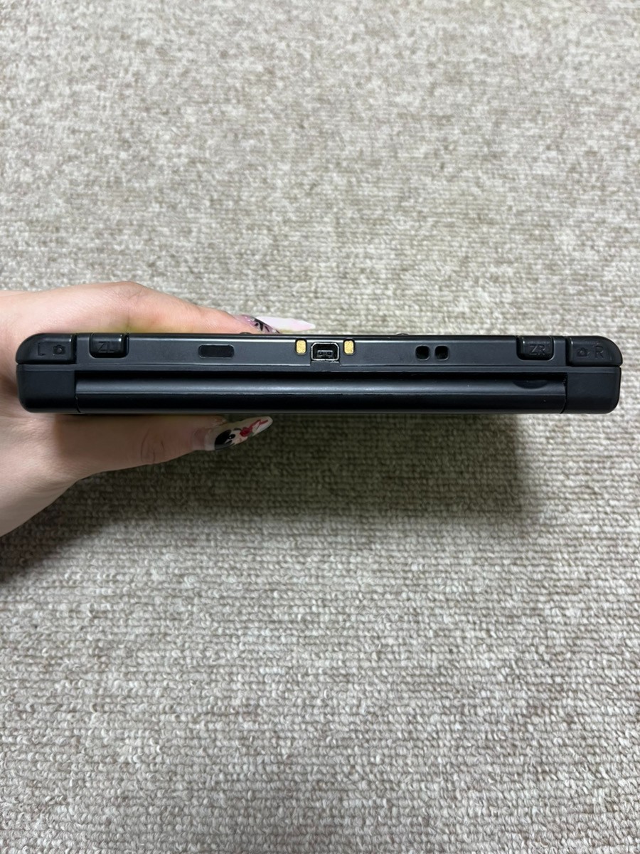 New Nintendo 3DS XL LL Black Lime Console region Japanese B984