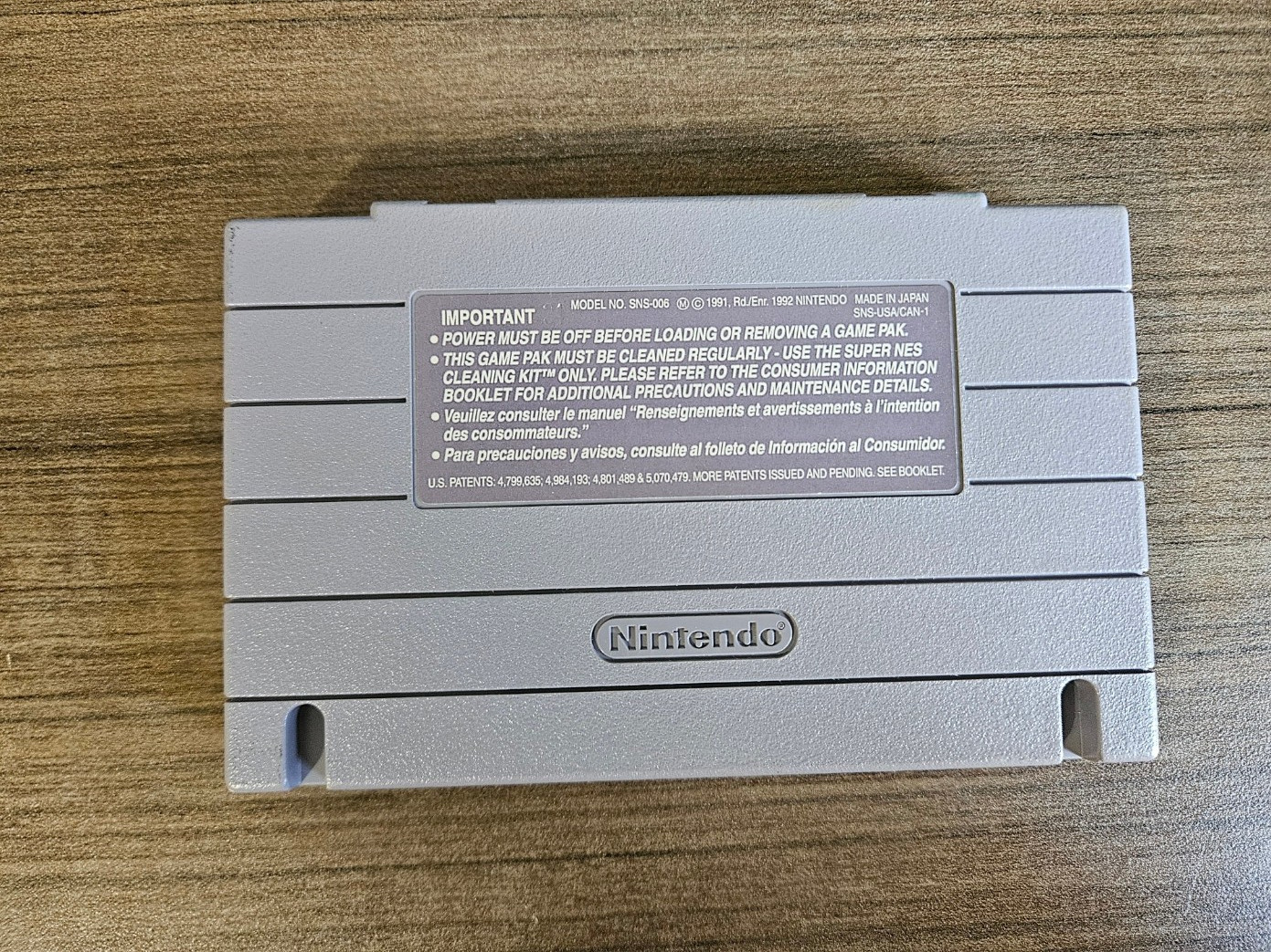 Super Bomberman (Super Nintendo Entertainment System, 1993) Authentic Cart