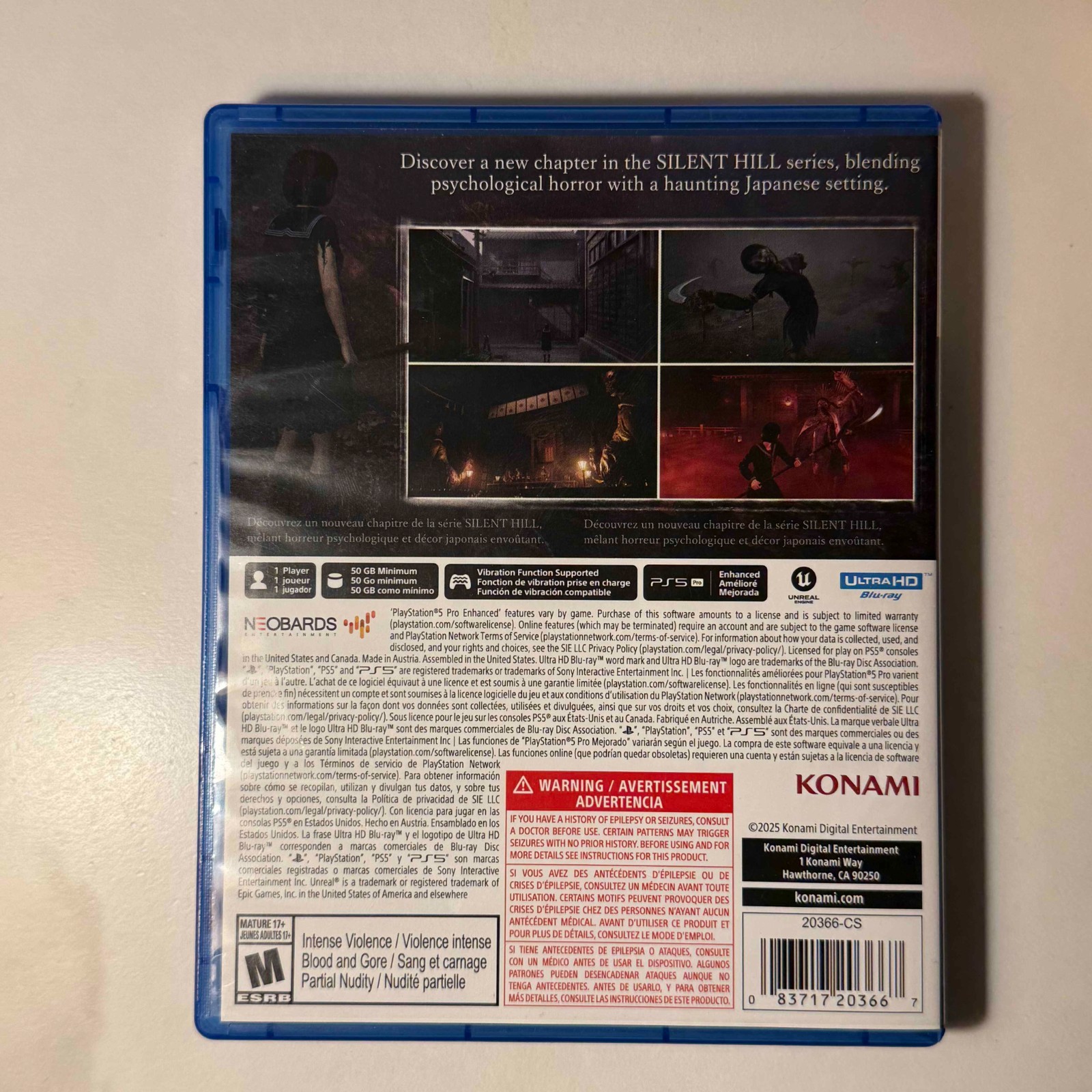 Silent Hill f | PS5 | Lot #10 | PRISTINE | Bundle 3+ Games & Save