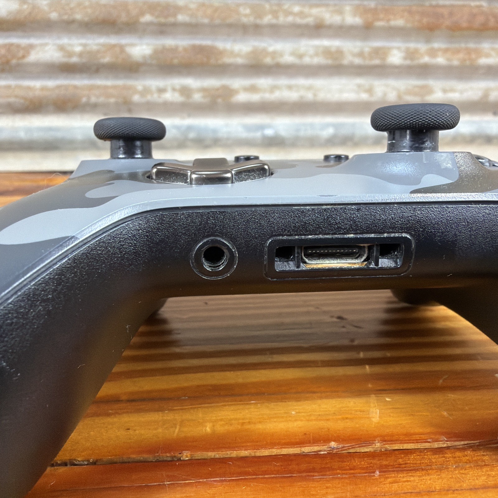 Microsoft Xbox One Controller Black & Grey Camo Night Ops Wireless Controller