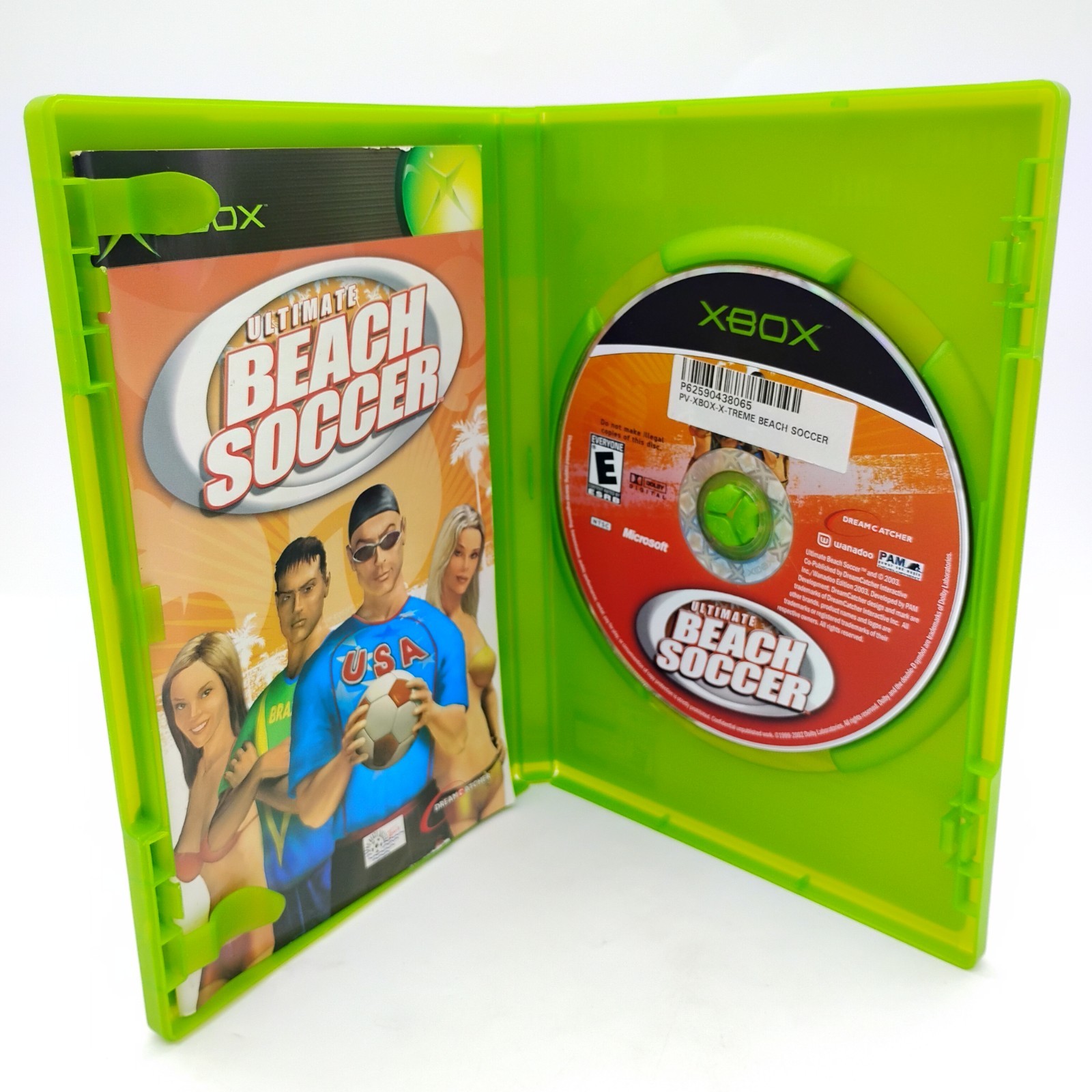 Ultimate Beach Soccer (Original Xbox 2003) Complete w/ Manual & Reg Card TESTED