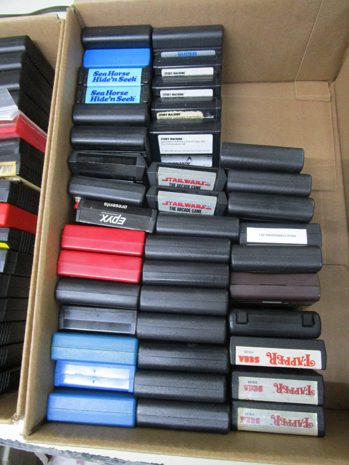 COMMODORE 64 CARTRIDGES – COMMODORE 64 64C SX-64 128 TESTED/WORKING UPDATED FEB