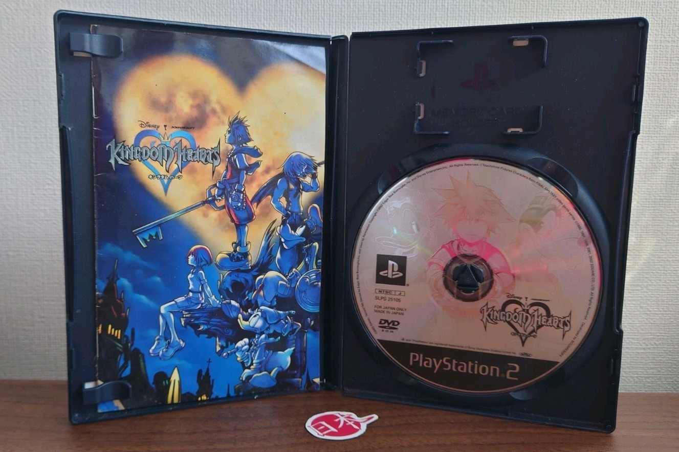 SONY PS2 Kingdom Hearts 1 With Manual NTSC-J Japan FREE SHIPPING