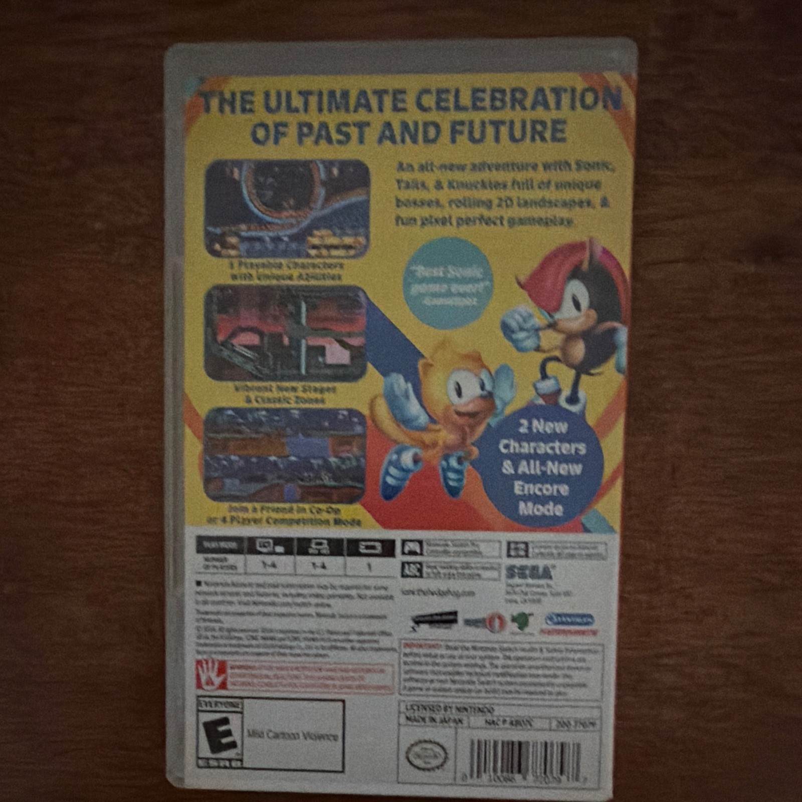 SEGA Sonic Mania Plus – Nintendo Switch (E-Everyone, NTSC-U/C) 2018 Multiplayer