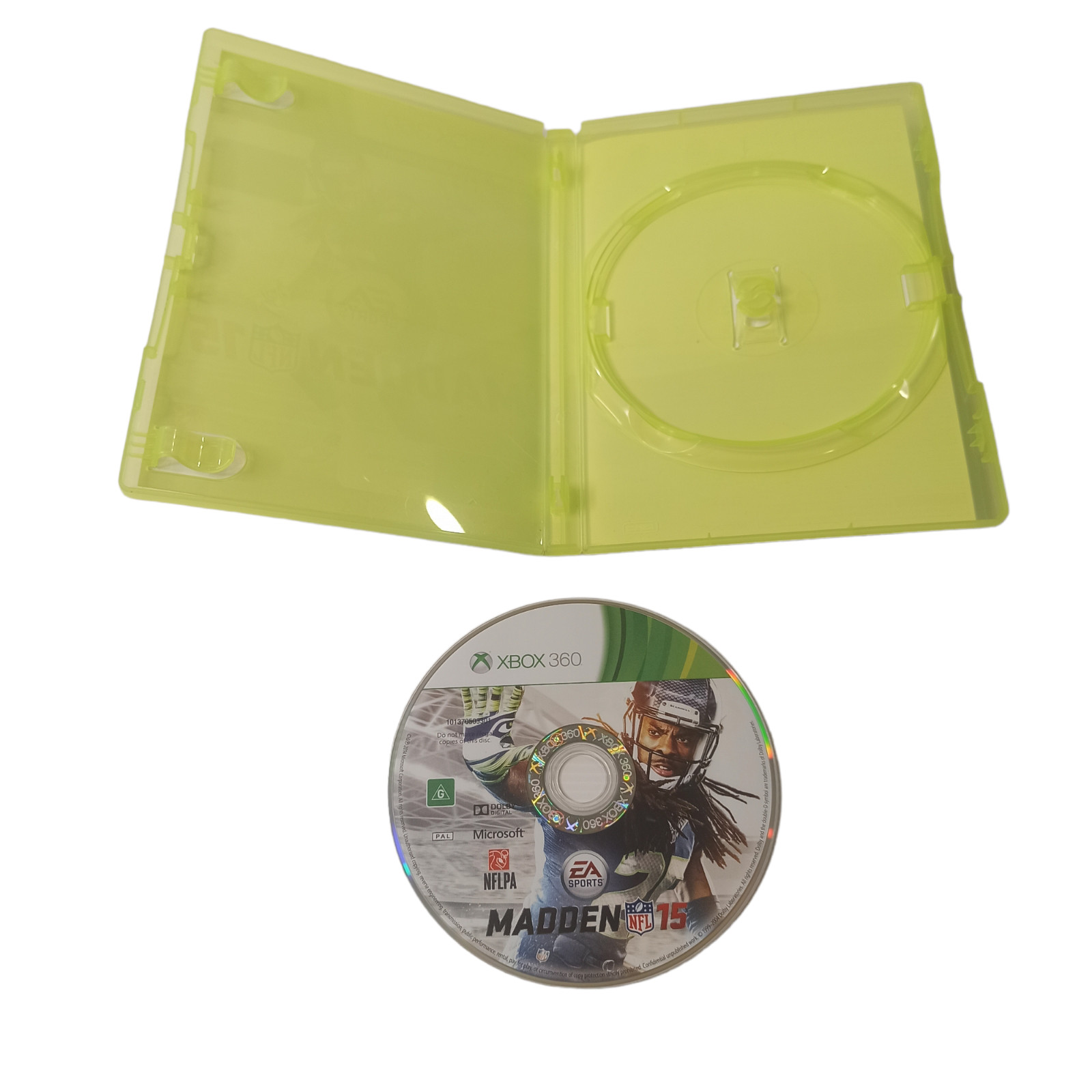 Xbox 360 Microsoft Madden 15 National Football League Gridiron American PAL