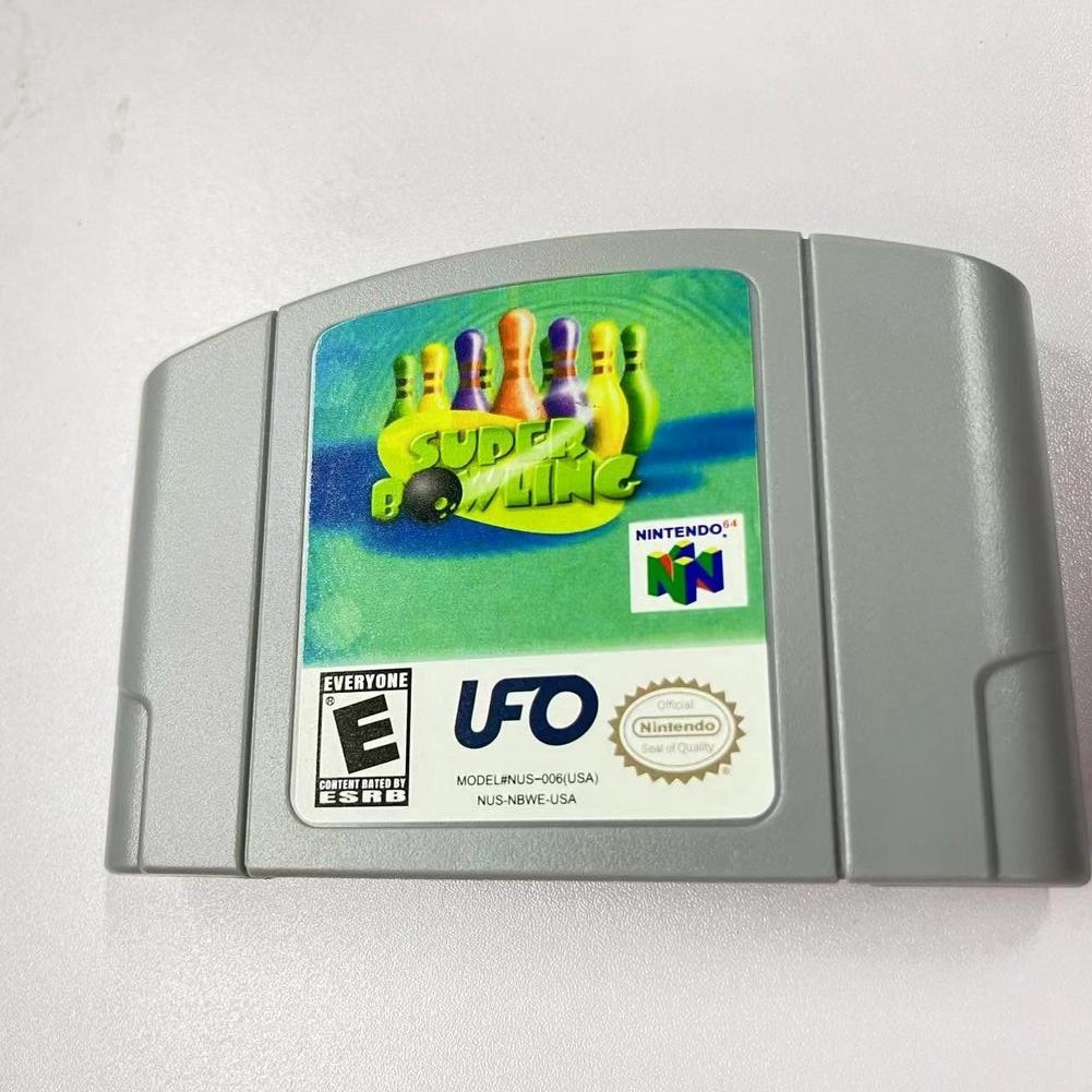Super Bowling – Nintendo 64 (N64) Must-have for fans Tested and working