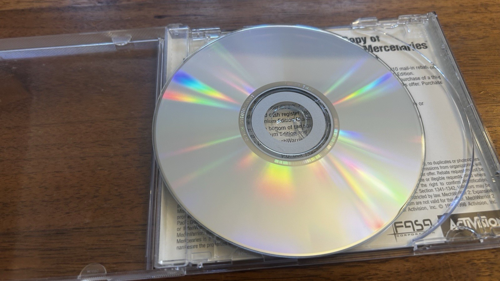 MechWarrior 2 Titanium Edition – Windows – Activision 1998