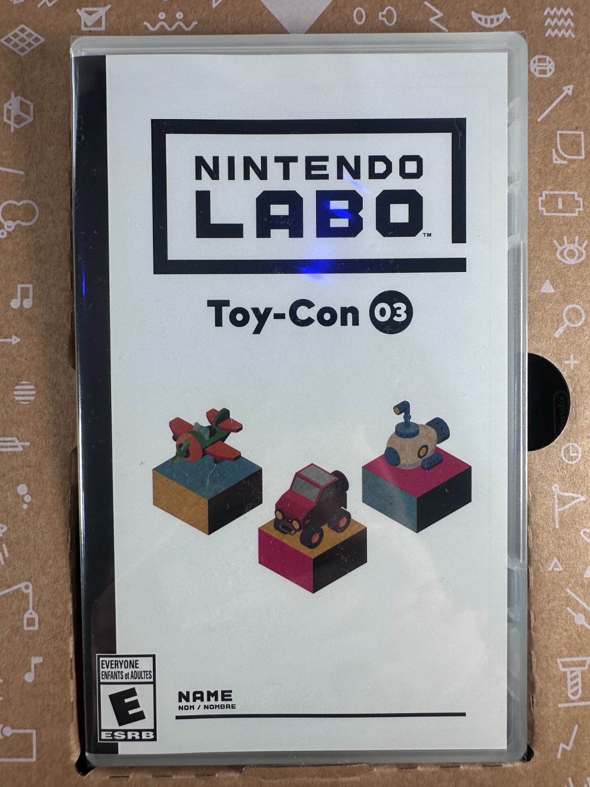Nintendo Labo Toy Con 03 Vehicle Kit Nintendo Switch Cardboard Set Open Box