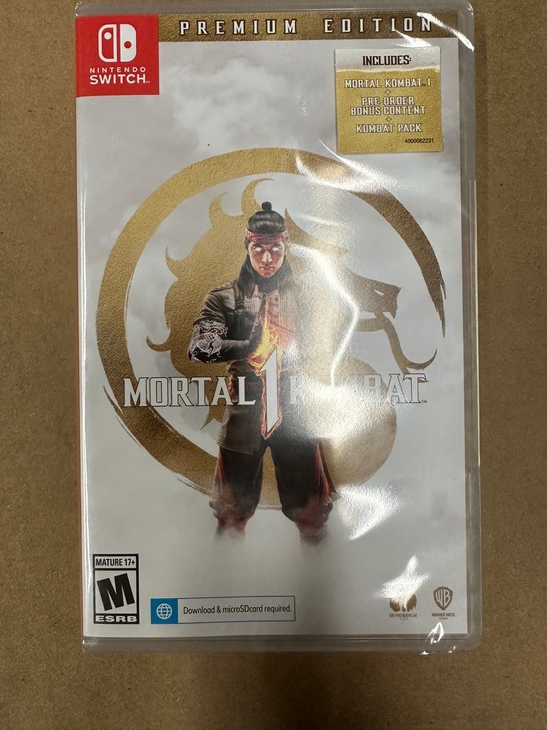 Mortal Kombat 1 Premium Edition – Nintendo Switch NEW!