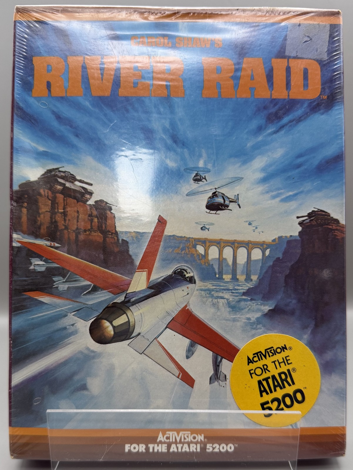River Raid (Atari 5200, 1982) Factory Sealed