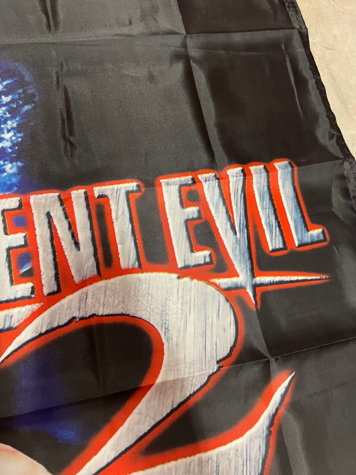 Resident Evil 2 Custom Wall Flag Tapestry 3 x 3 Ft, PS1