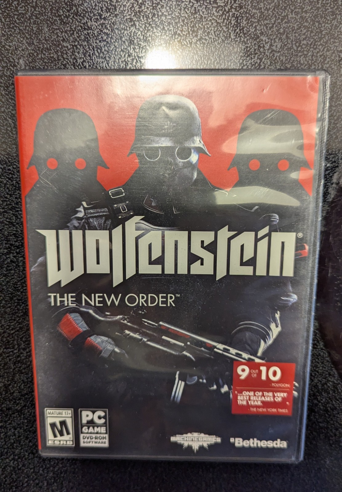Wolfenstein The New Order PC DVD-ROM Mature 2014 Very Fun Game!