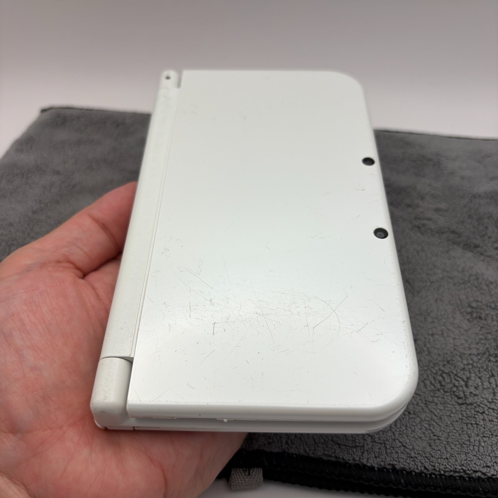 【Excellent5】Dual IPS NEW Nintendo – white rare 3DS LL XL Gmae Console From Japan