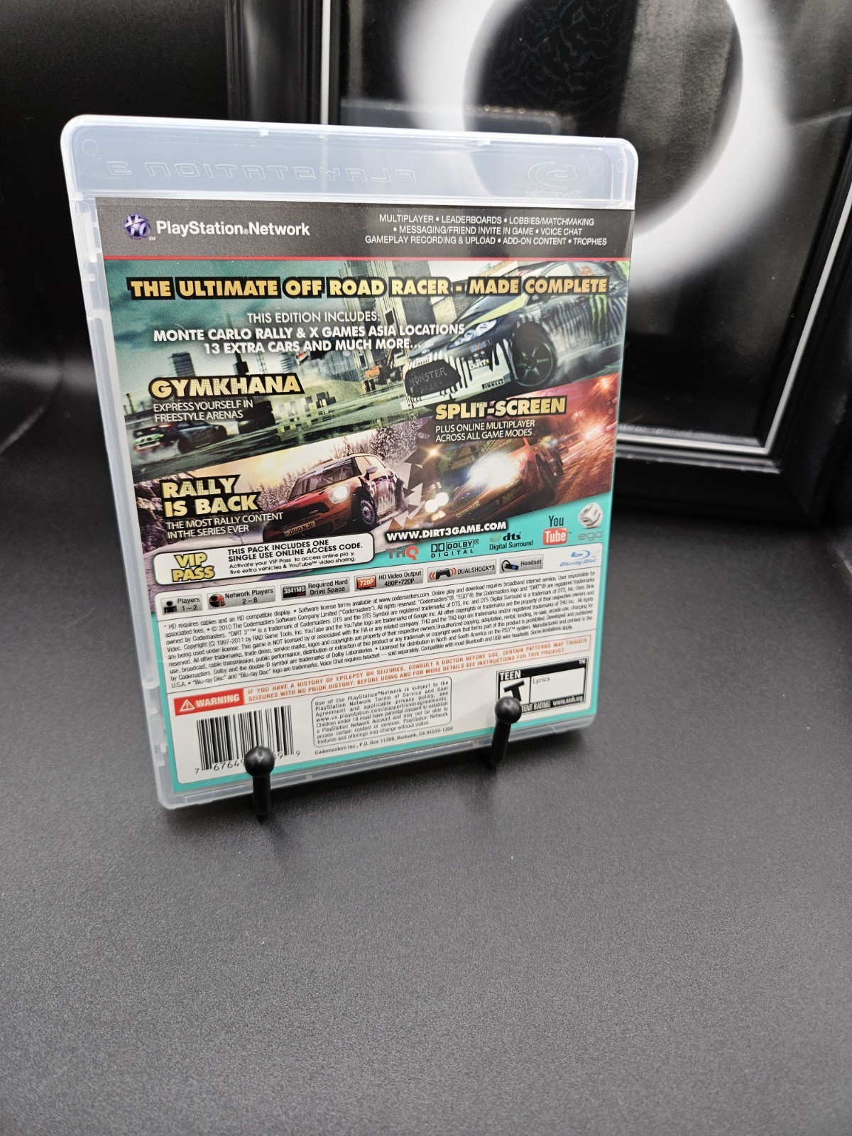 Dirt 3 Complete Edition/ PlayStation 3 PS3 / CIB / Clean / Tested / Read