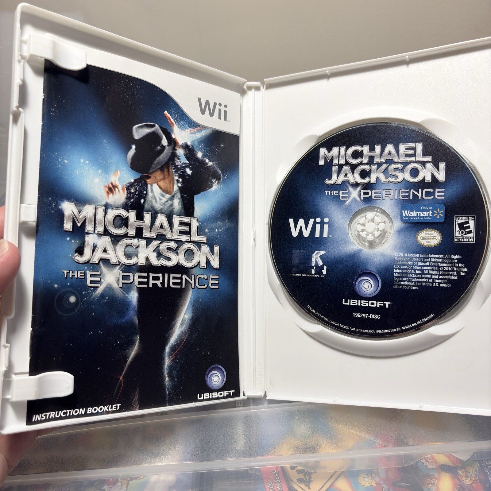Michael Jackson The Experience Nintendo Wii Complete CIB Tested Clean No Glove