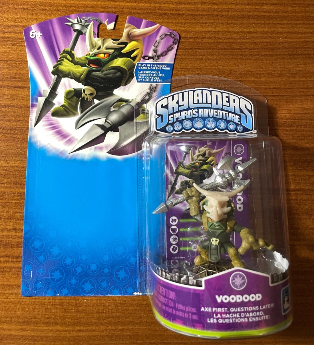 Skylanders Spyro’s Adventure VOODOOD Series 1 Action Figure 2011 Unopened