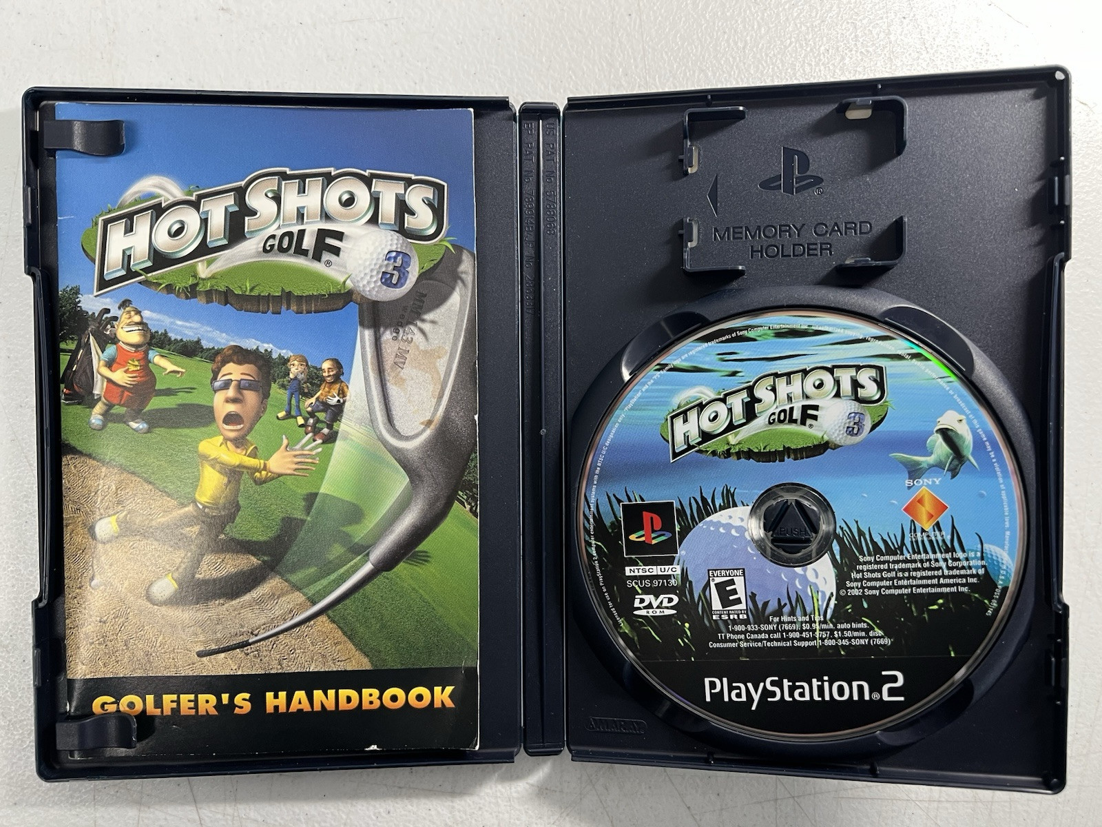 Hot Shots Golf 3 (Sony PlayStation 2, 2002) CIB Complete Game – TESTED & Working