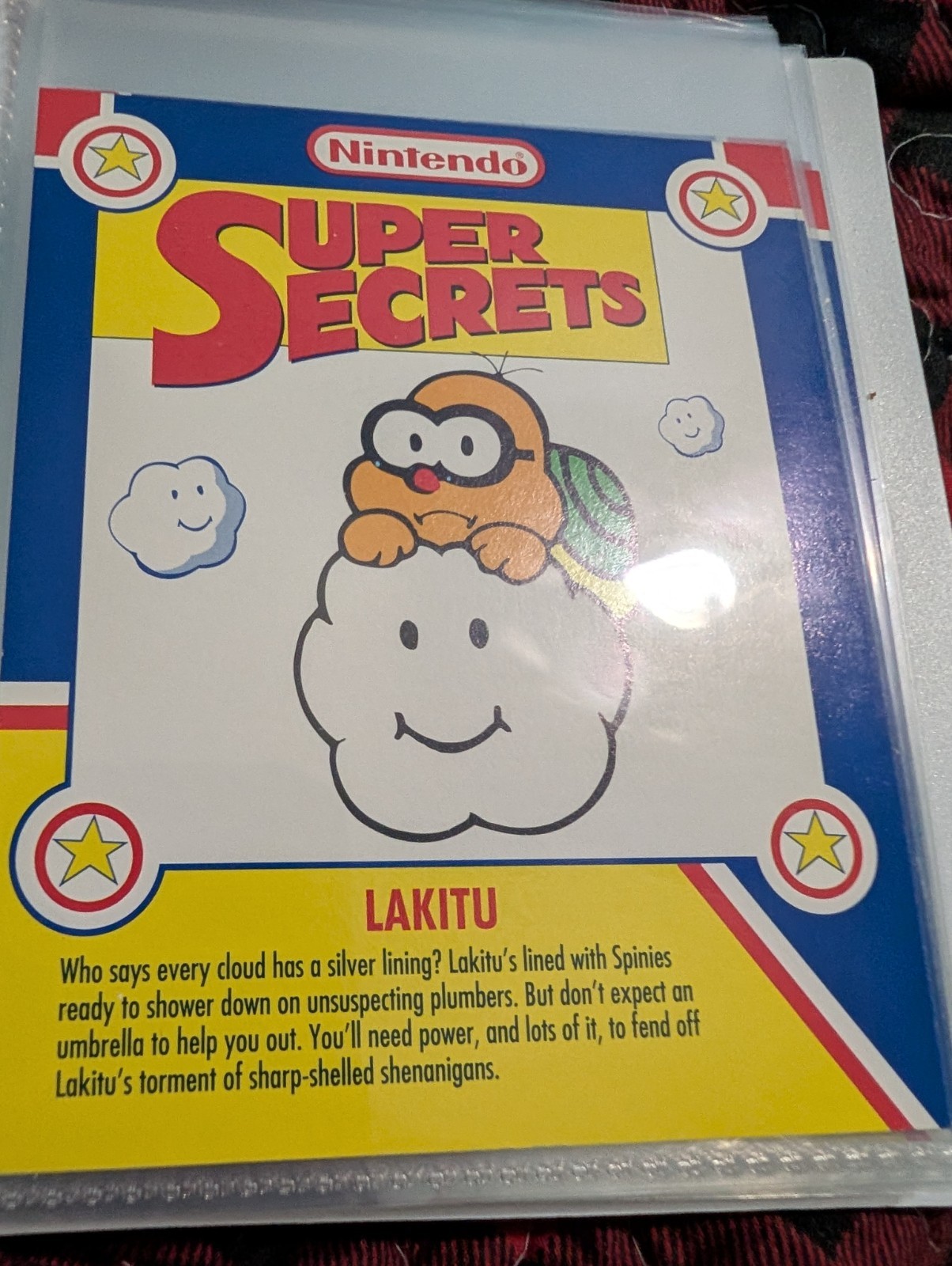 Super Mario Nintendo Secrets Pepsi Cards Complete Set In Notebook. Rare