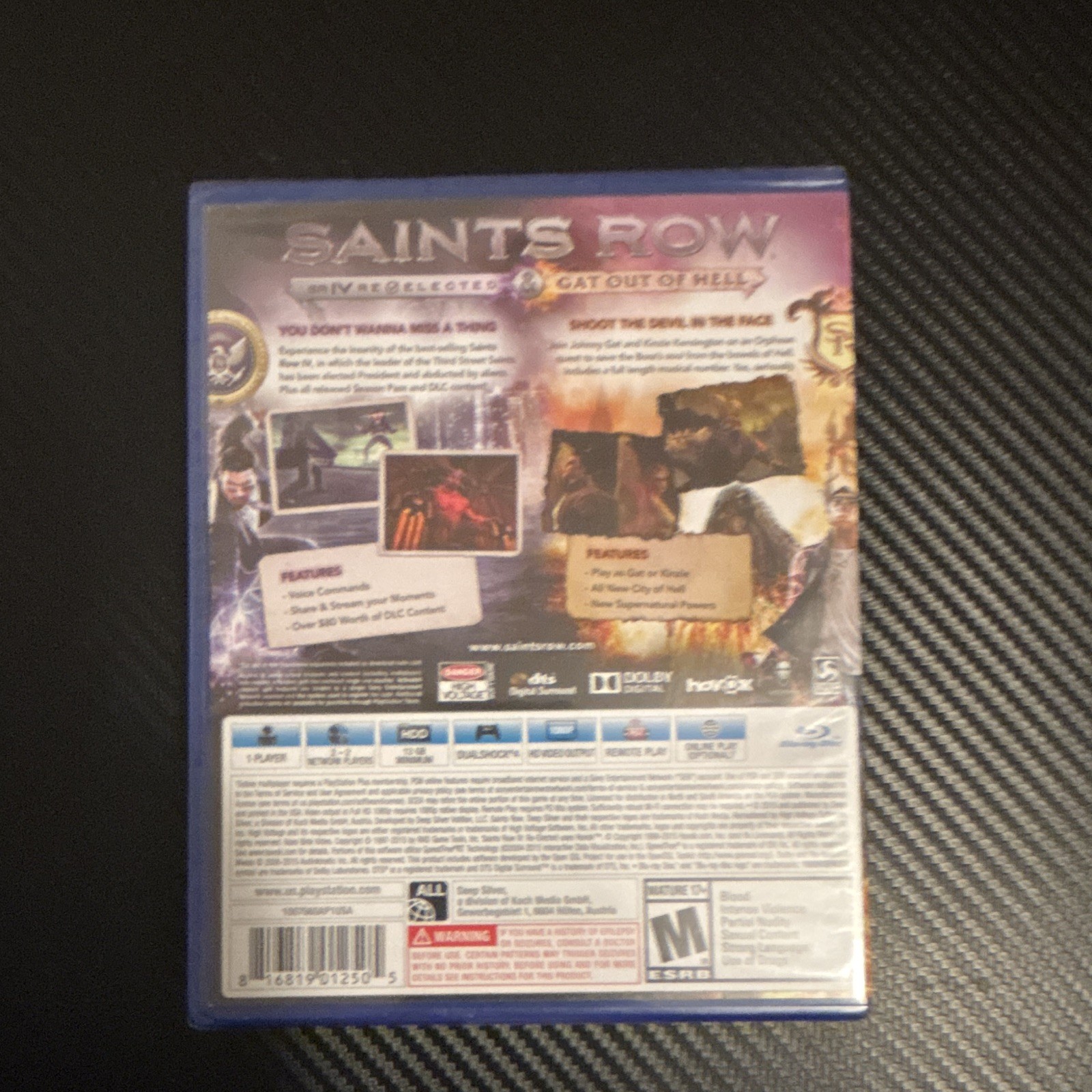 Deep Silver Saints Row IV: Re-Elected & Gat Out of Hell PS4 Complete Edition DLC
