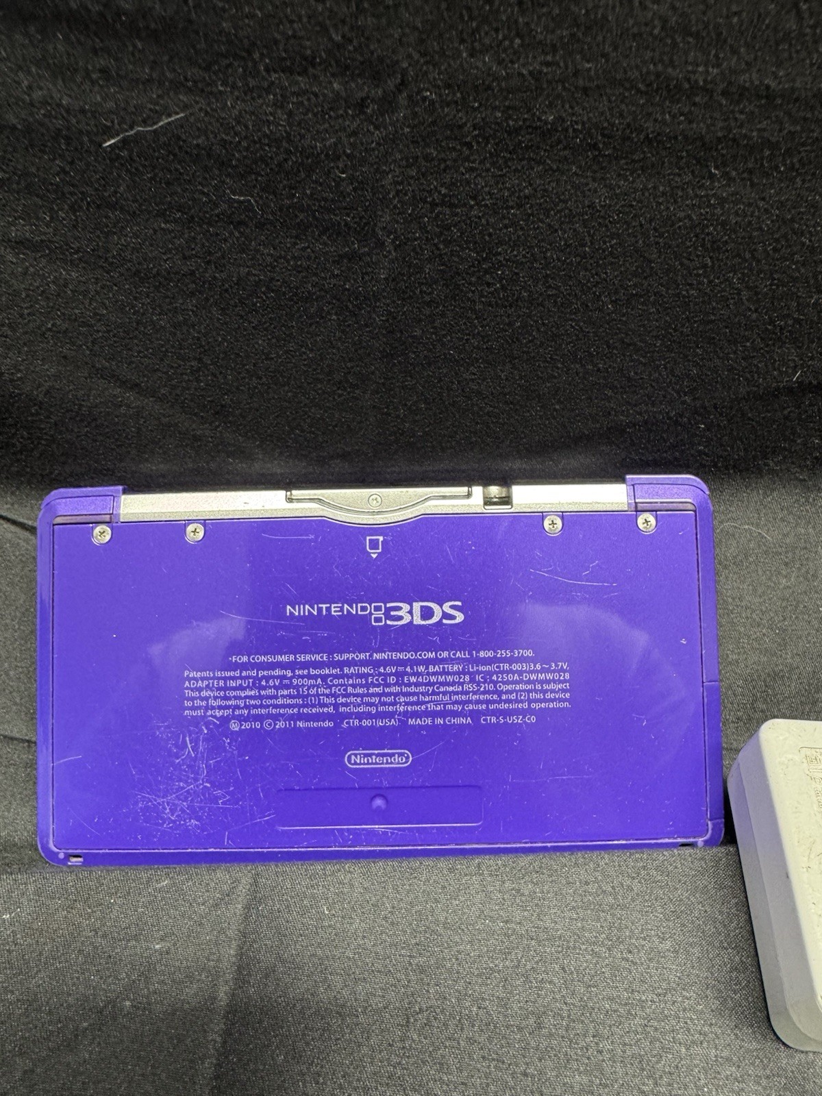 Nintendo 3DS Midnight Purple Portable Gaming Console