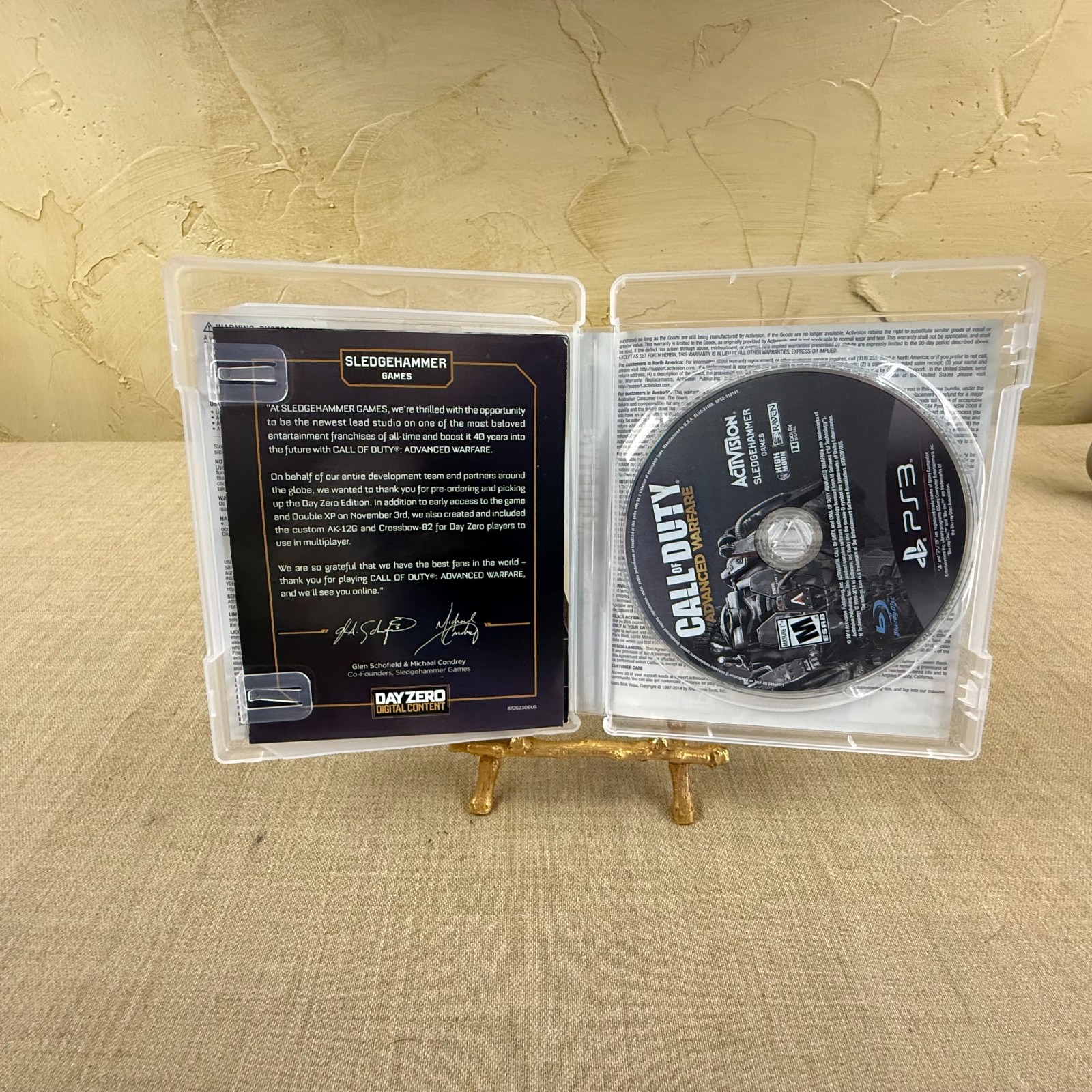 Call of Duty Advanced Warfare Day Zero Edition PS3 CIB Tested