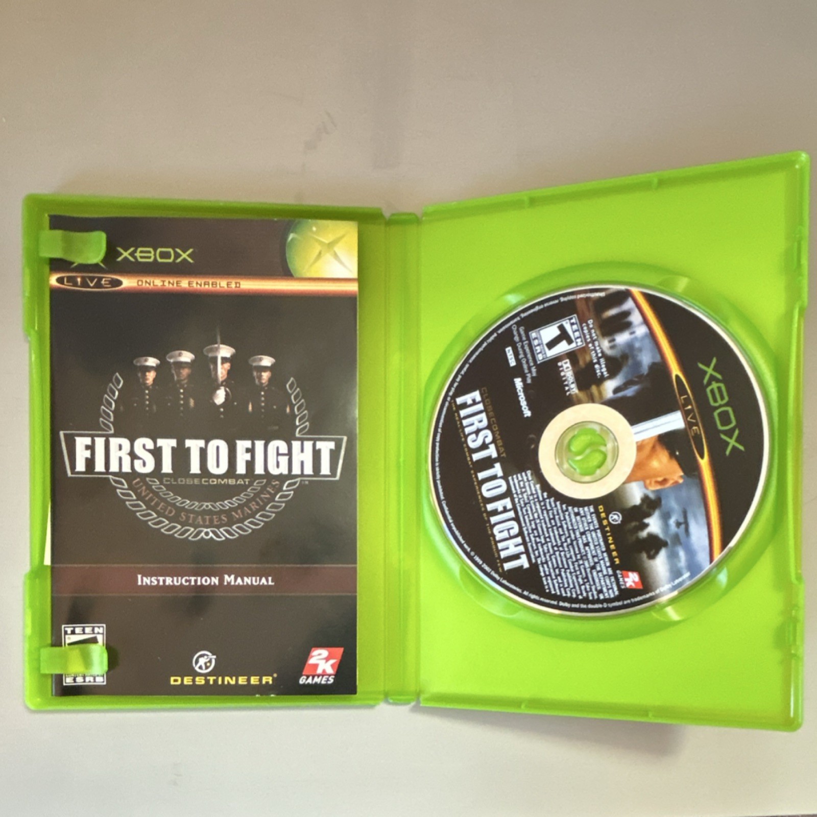 Close Combat: First to Fight Xbox, 2K Games, Shooter, Manual Included, T-Teen