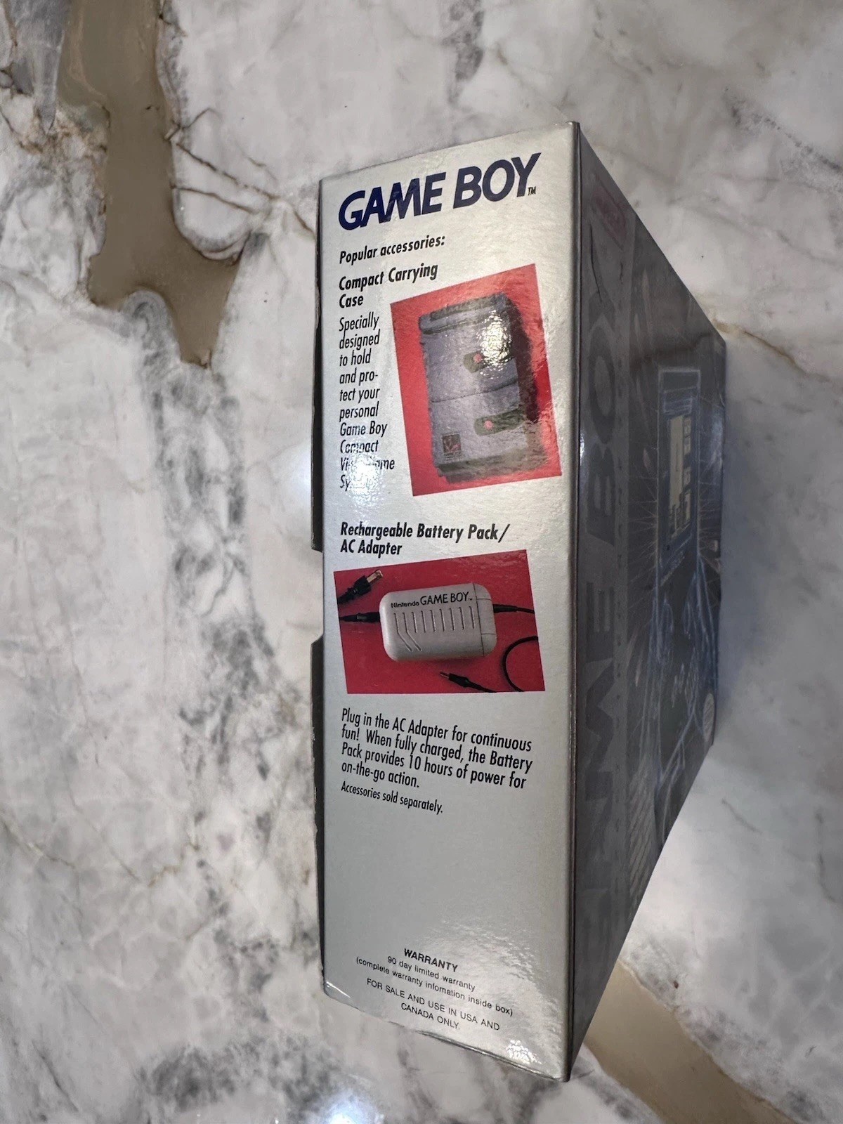 Nintendo Game Boy DMG-01 Console System Complete In Box CIB 1989