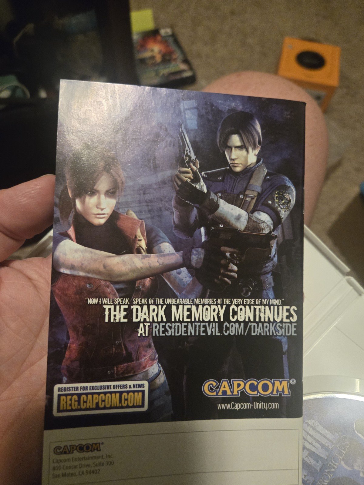 Resident Evil: The Darkside Chronicles Nintendo Wii