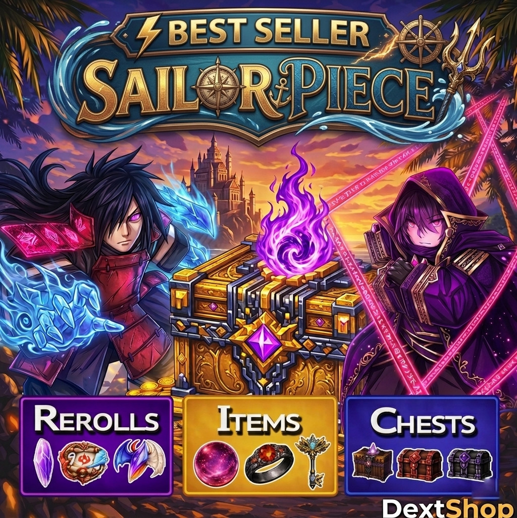 🟢SAILOR PIECE | Rerolls + Aura + Specs + Chest | FAST & RELIABLE