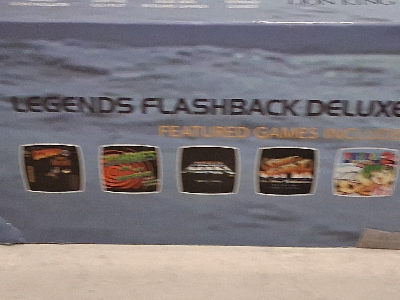 AtGames Legends Flashback HDMI Console Built-in Games with 2 Controllers